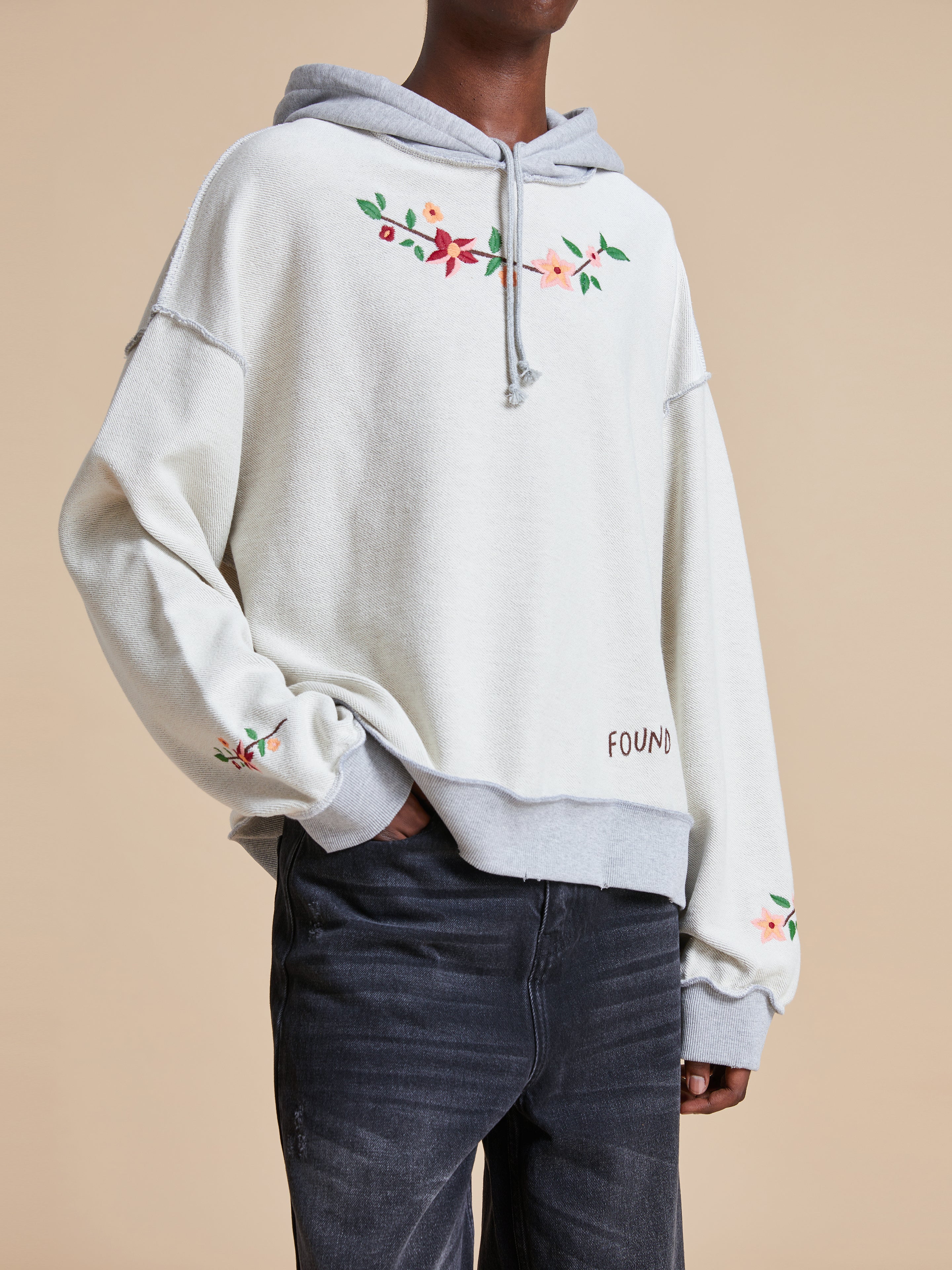 Inverse Flower Petal Hoodie | Modern Menswear by yycbvcnbmmnbm