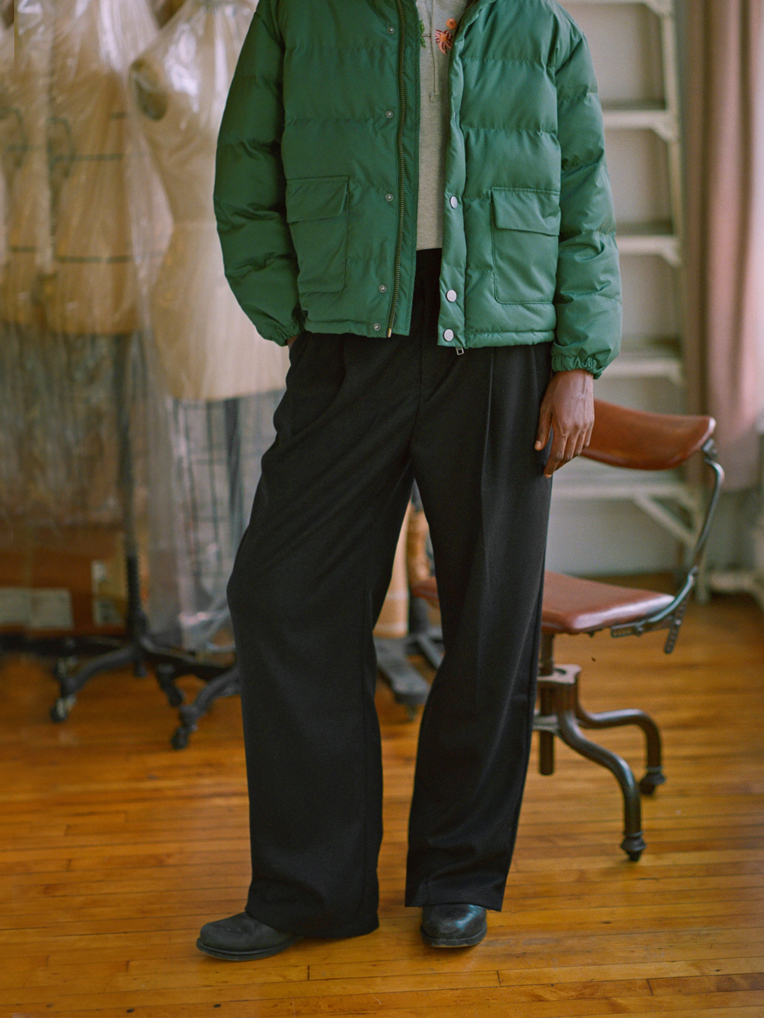 Pleated Trousers | Modern Menswear by yycbvcnbmmnbm