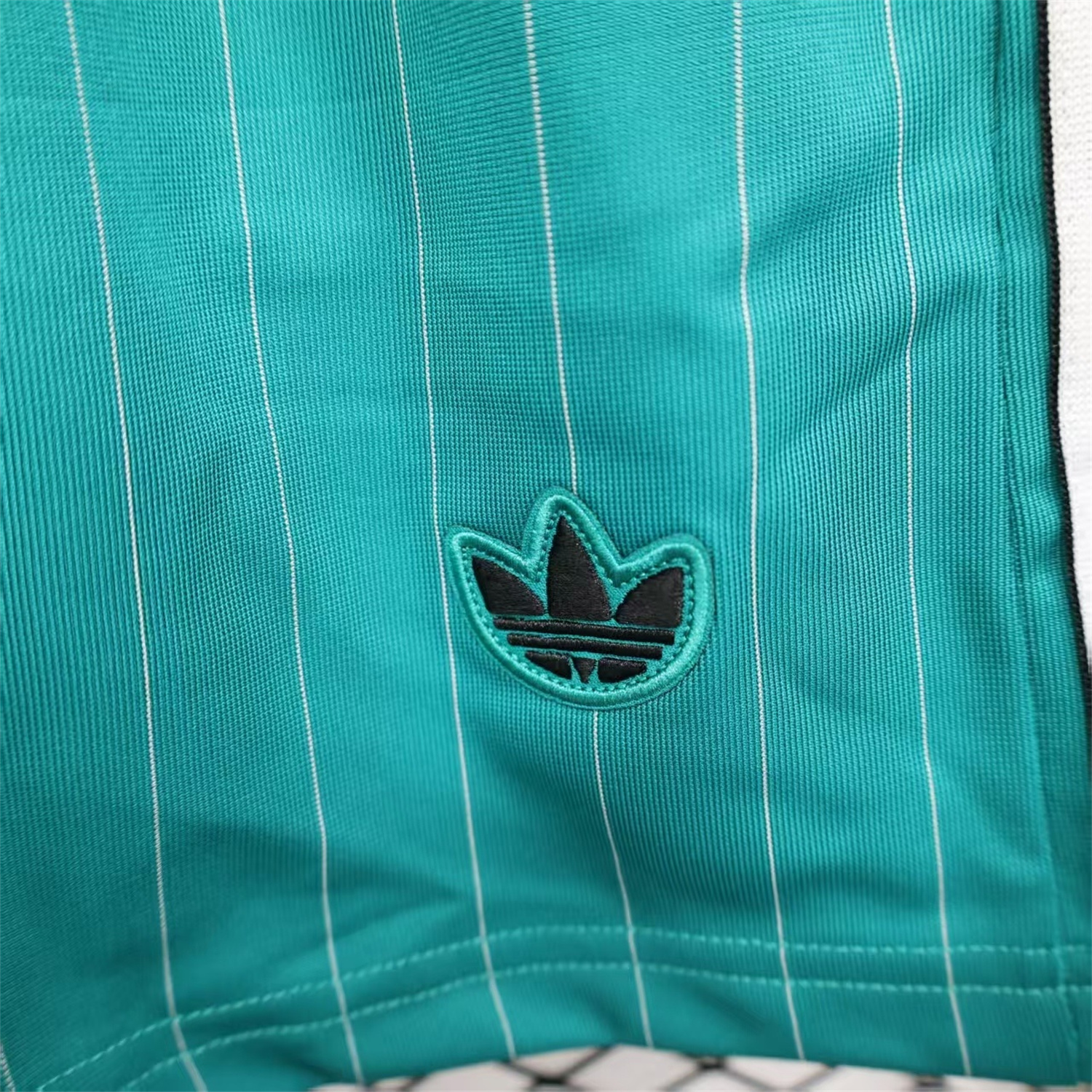 AlphaJersey-Liver.pool 25-26 Trefoil Cyan Travel Shorts - Player Version
