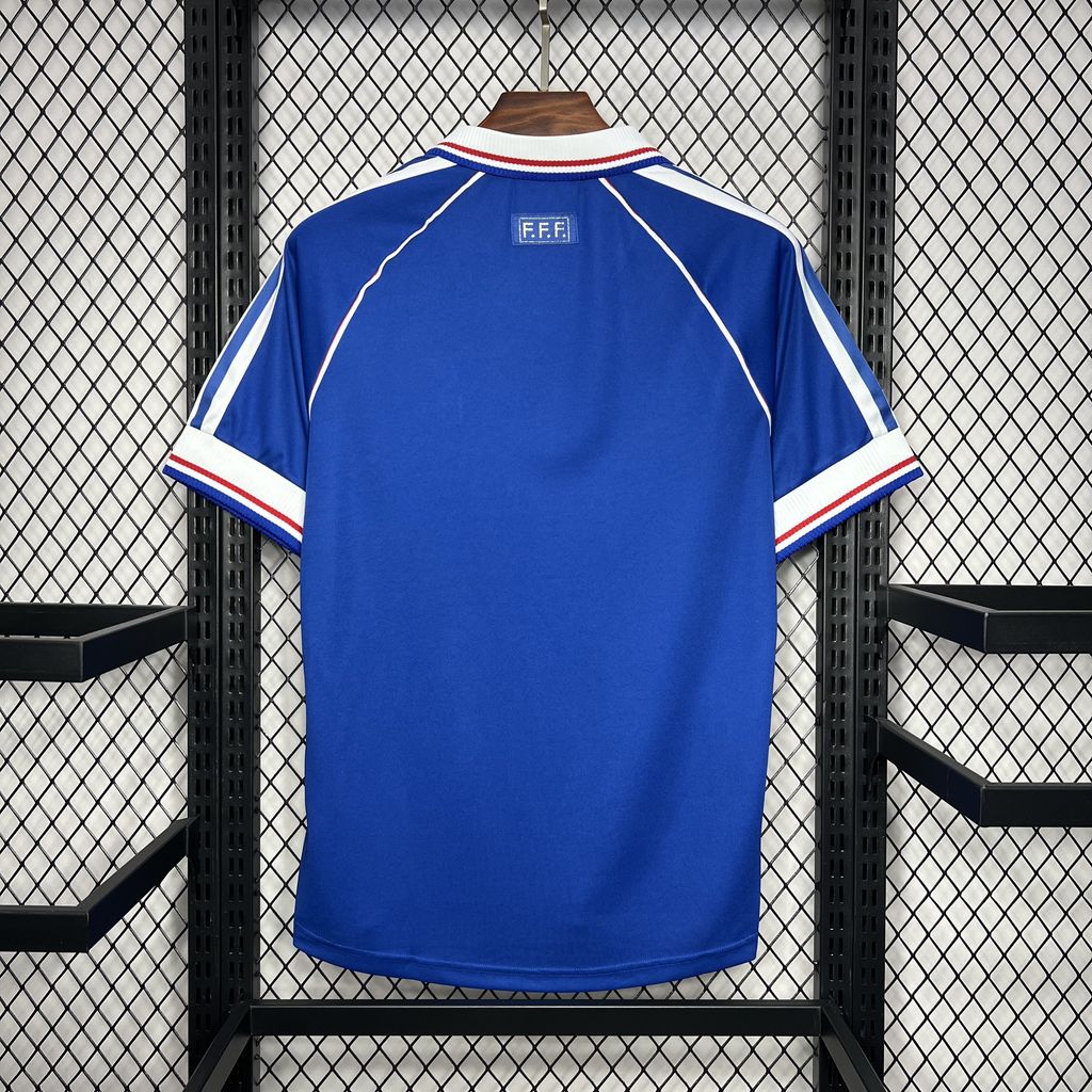 AlphaJersey-Retro France 1998 Home Stadium Jersey