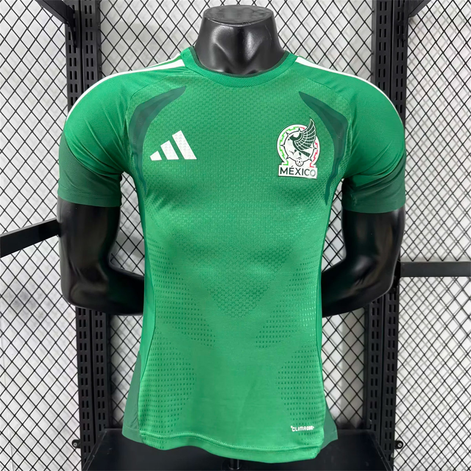 AlphaJersey-Mexico 2026 Green Pre-Match Training Jersey - Player Version