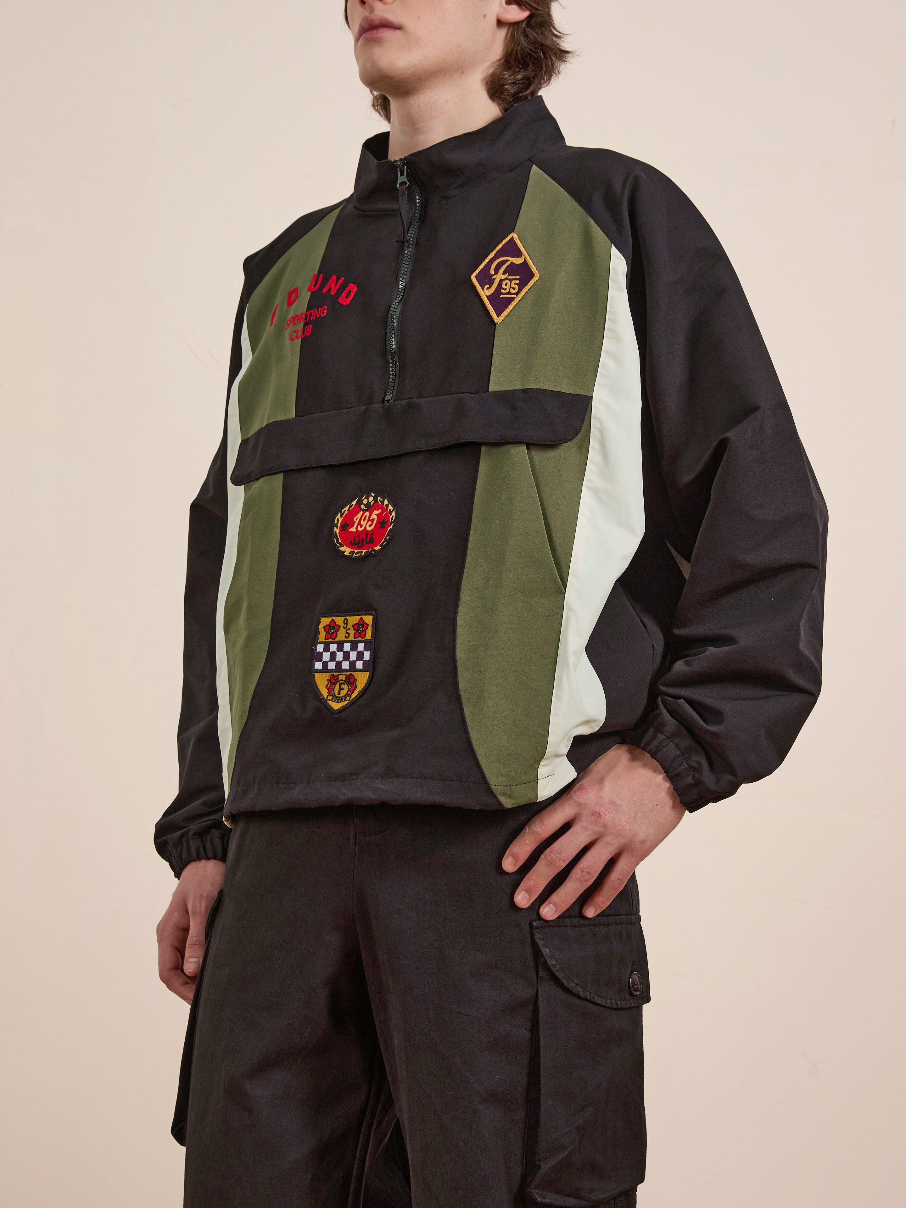Sporting Club Pullover Jacket | Modern Menswear by yycbvcnbmmnbm