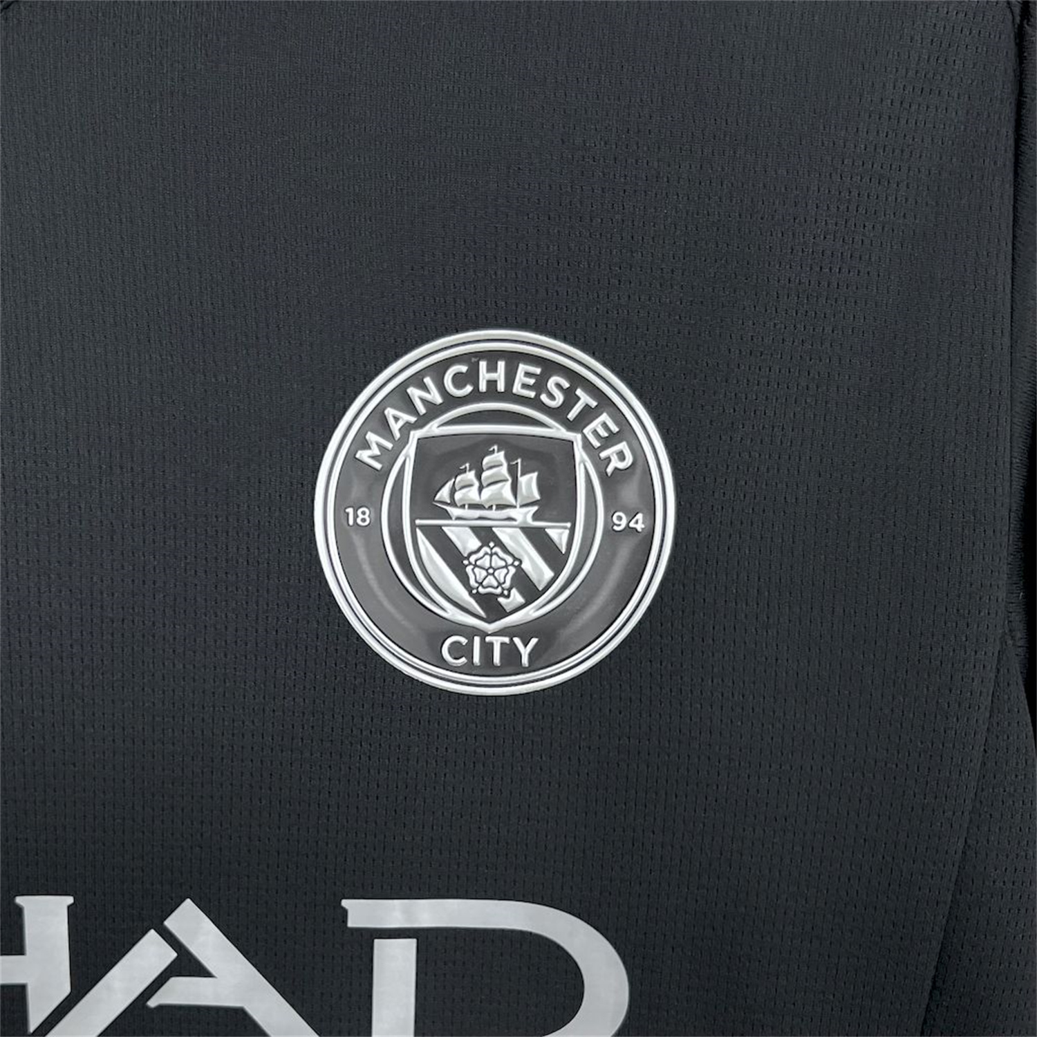 AlphaJersey-Manchester City 25-26 Away Black Jersey - Fans Version