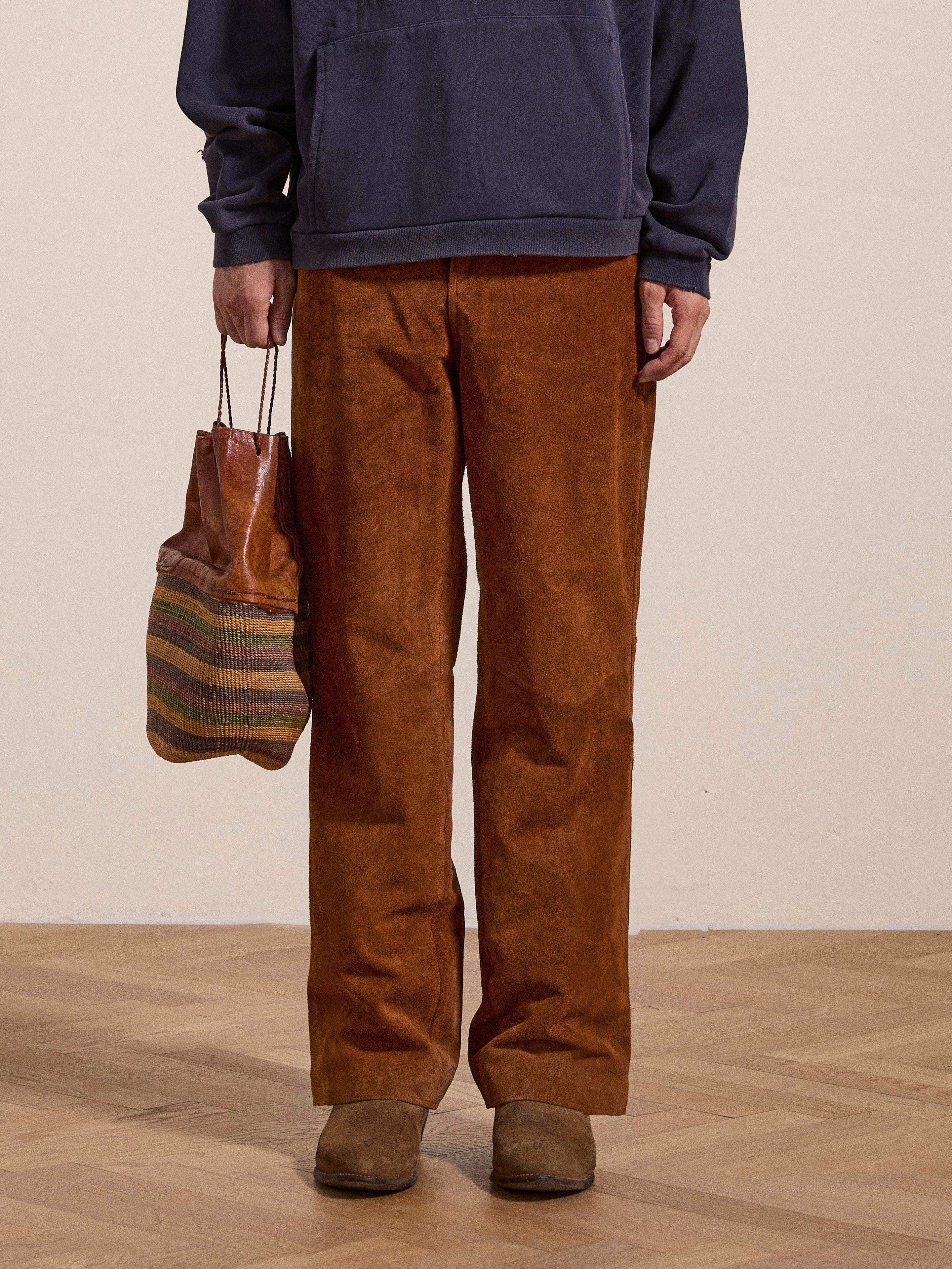 Suede Moto Pants | Modern Menswear by yycbvcnbmmnbm