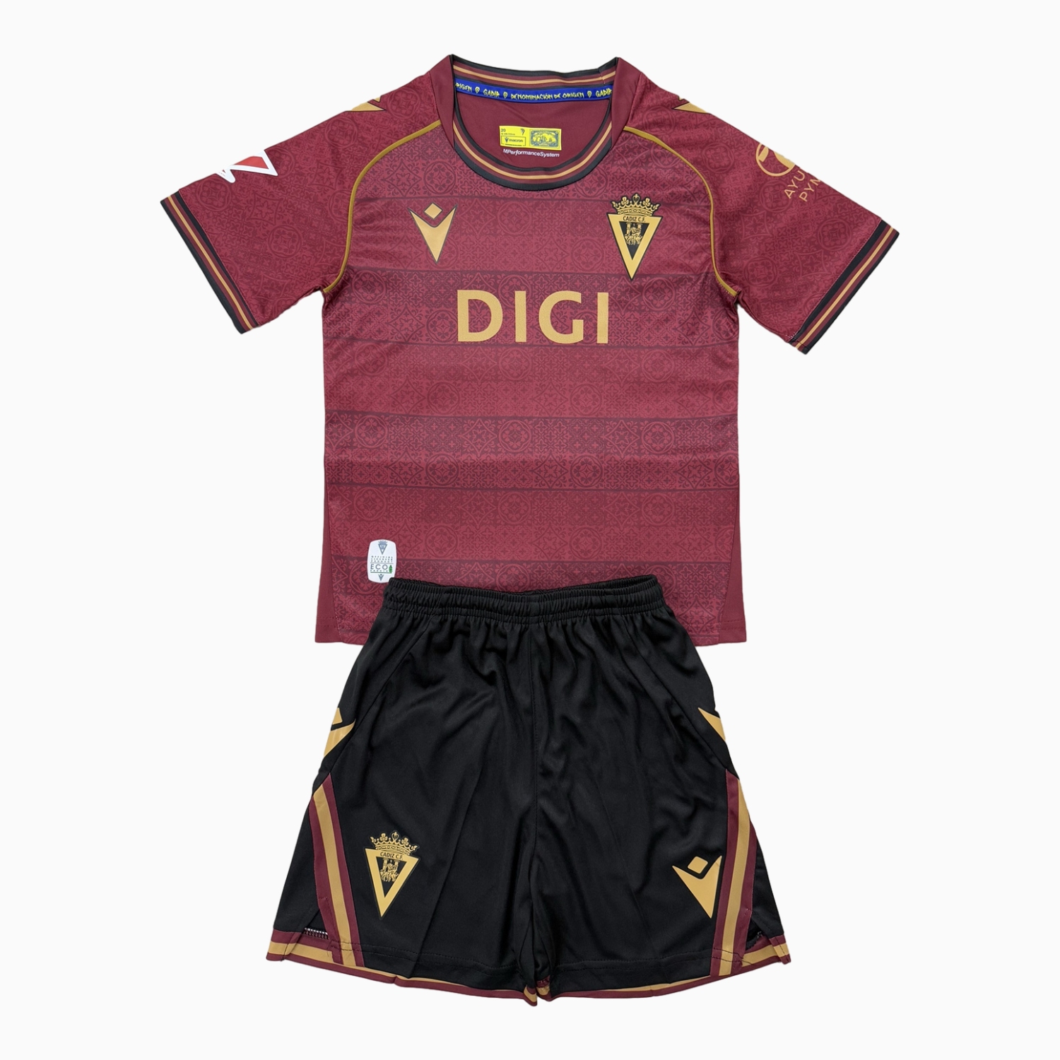 AlphaJersey-Cádiz 25-26 Away Kids Kit