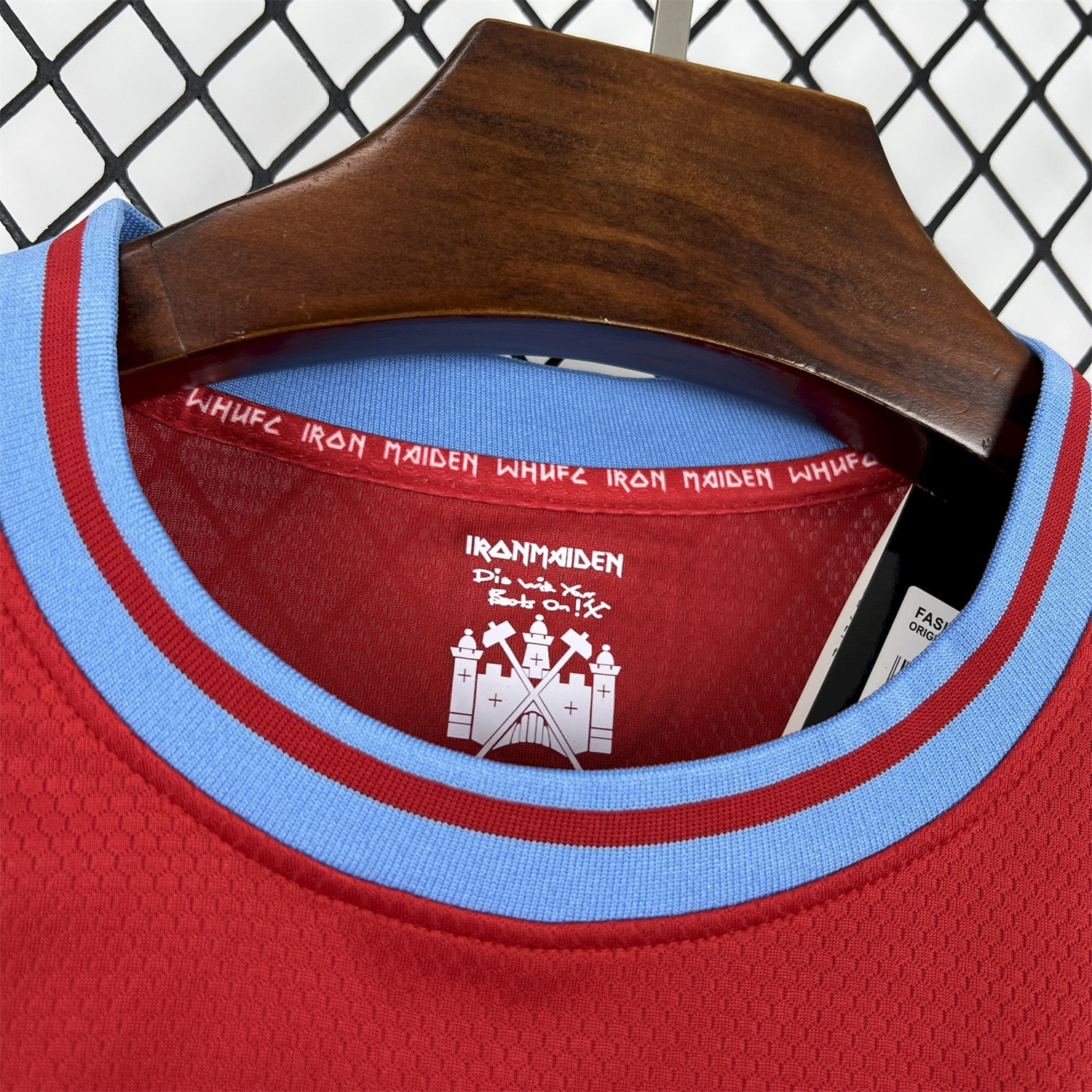 AlphaJersey-West Ham United 25-26 x Iron Maiden 50th Anniversary Jersey - Fans Version