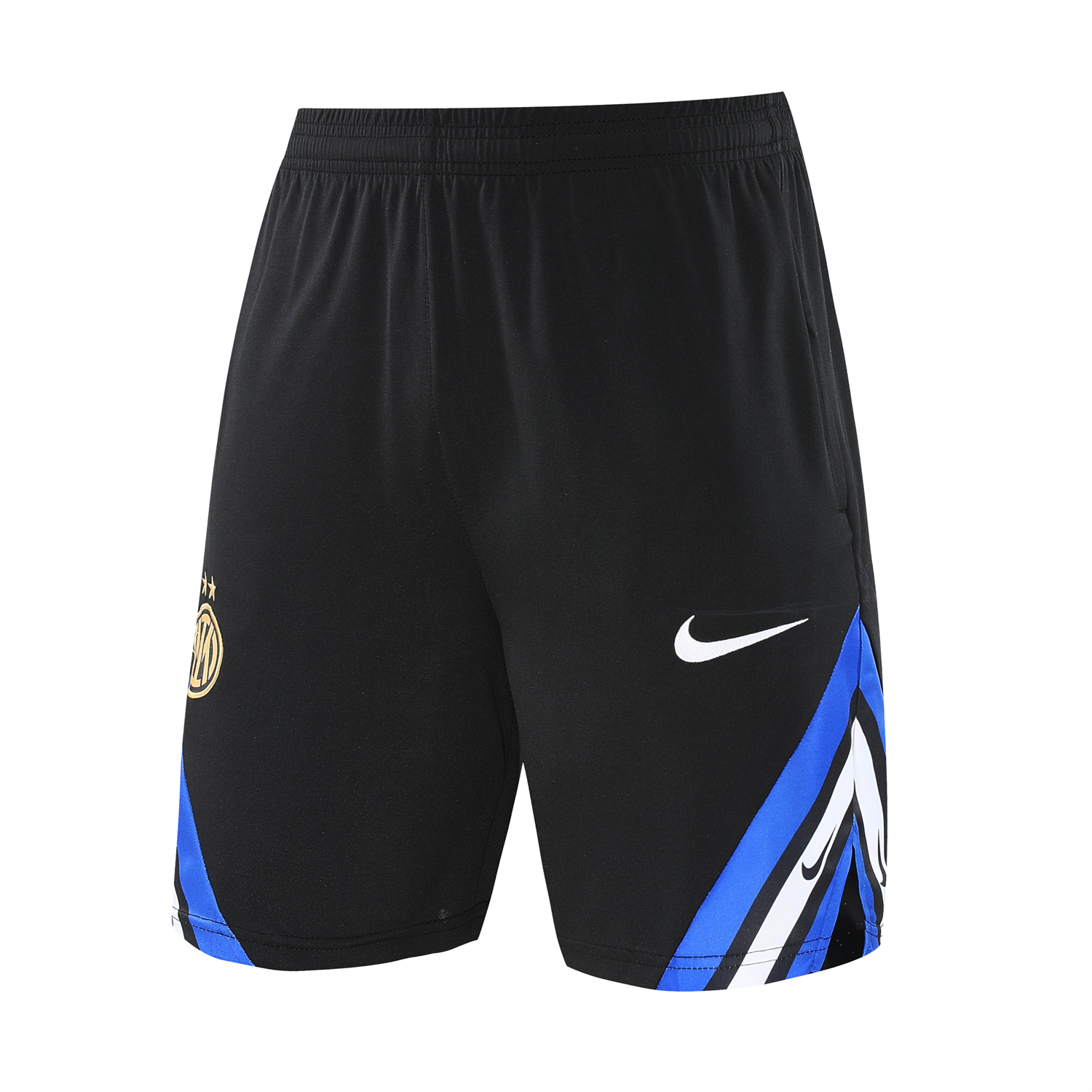 AlphaJersey-Inter Milan 25-26 Short-Sleeve Training Set - Black Top & Black Shorts