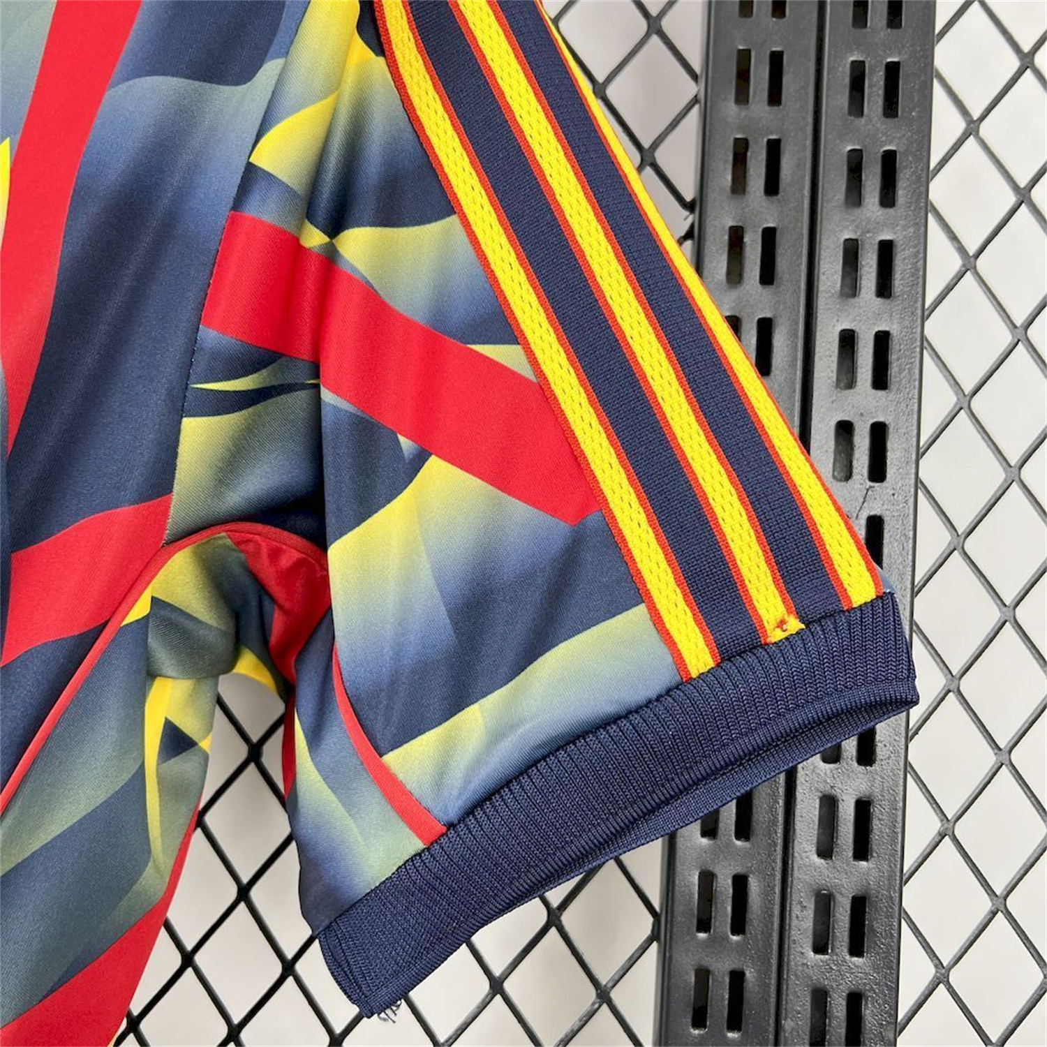 AlphaJersey-Arsenal 25-26 Red Yellow Blue LFSTLR Jersey - Fans Version