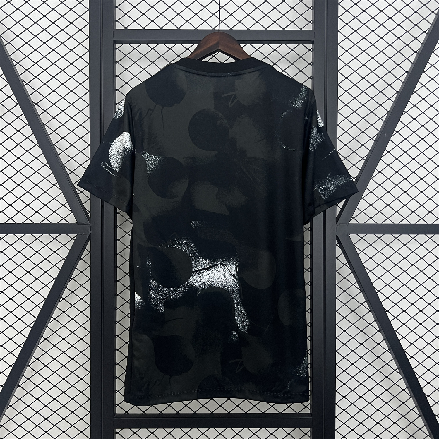 AlphaJersey-Corinthians 2025-26 Black Training Jersey - Fans Version
