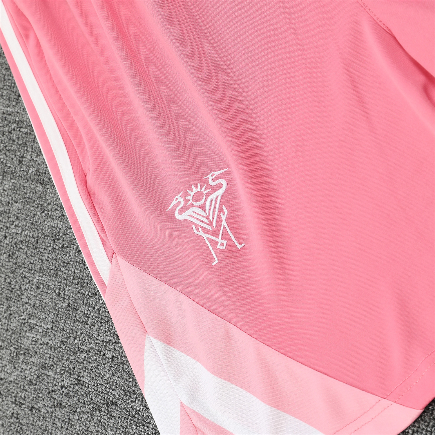AlphaJersey-INT M.A.M 25-26 Short-Sleeve Training Set - Pink Top & Pink Shorts