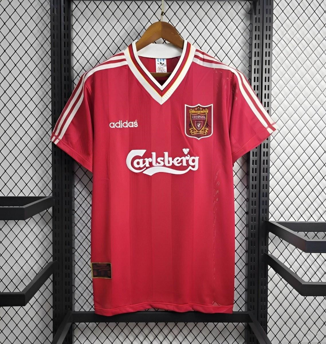 AlphaJersey-Retro Liver.pool 1995-96 Home Stadium Jersey