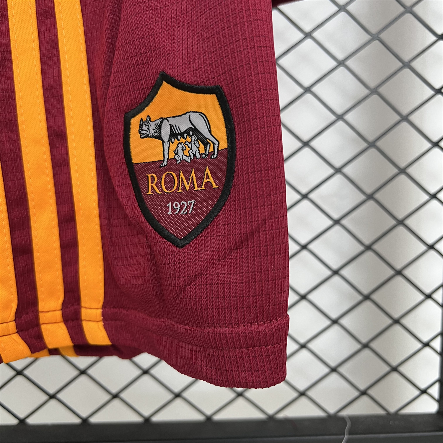 AlphaJersey-AS Roma 25-26 Home Unsponsored Kids Kit