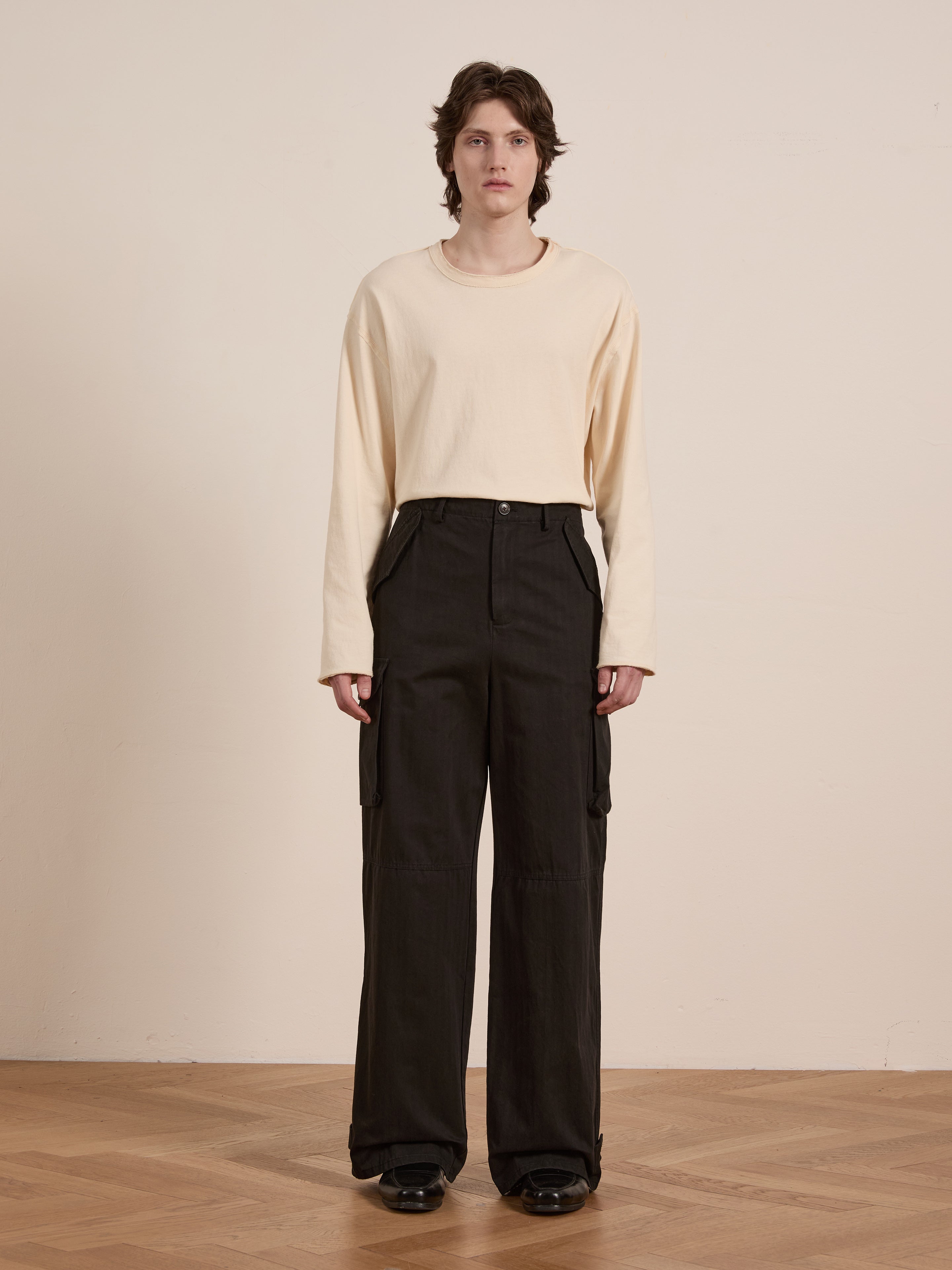 Utility Herringbone Cargo Pants | Modern Menswear by yycbvcnbmmnbm