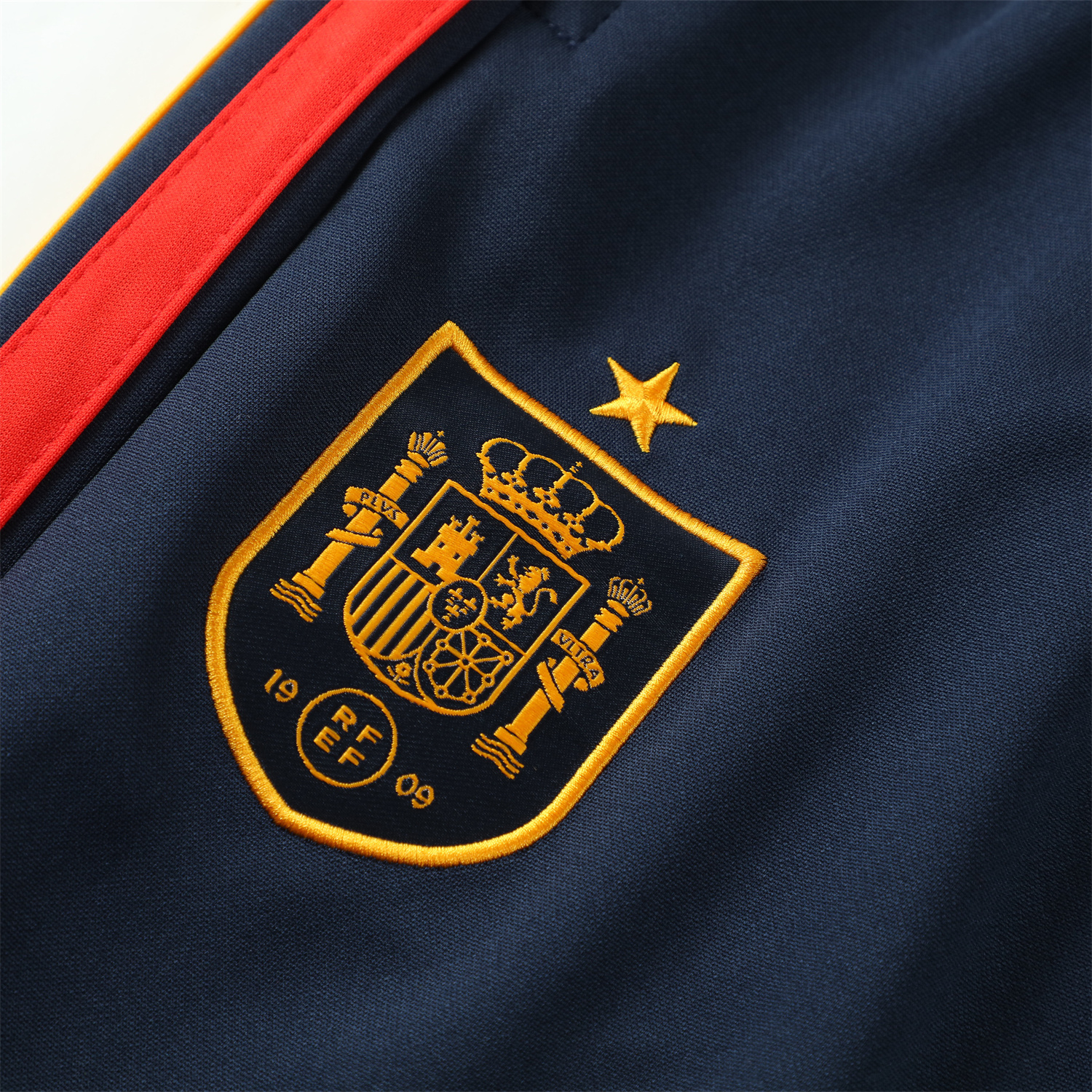 AlphaJersey-Spain 2026 Kids Long Sleeve Training Set - Light Blue Top & Pants