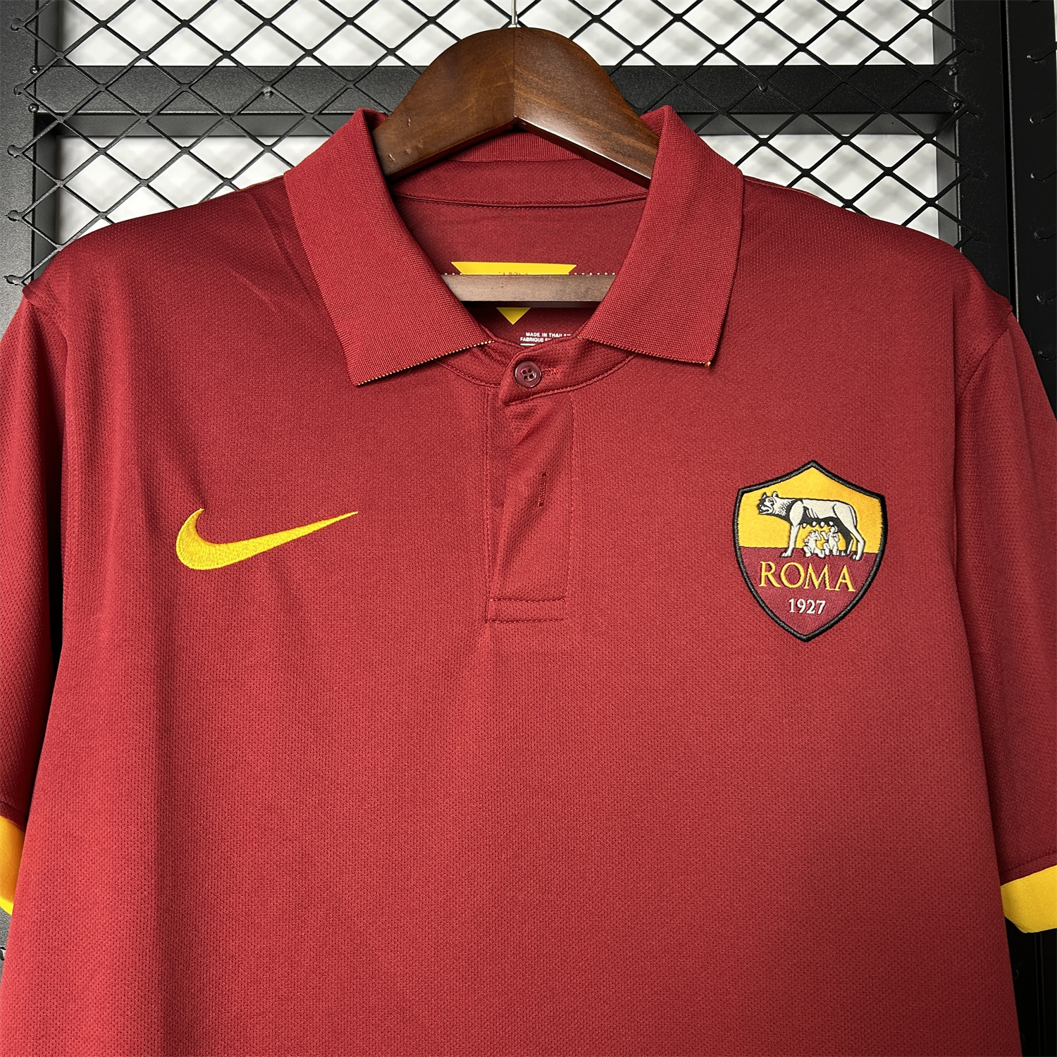 AlphaJersey-Retro Roma 2014-15 Home Jersey