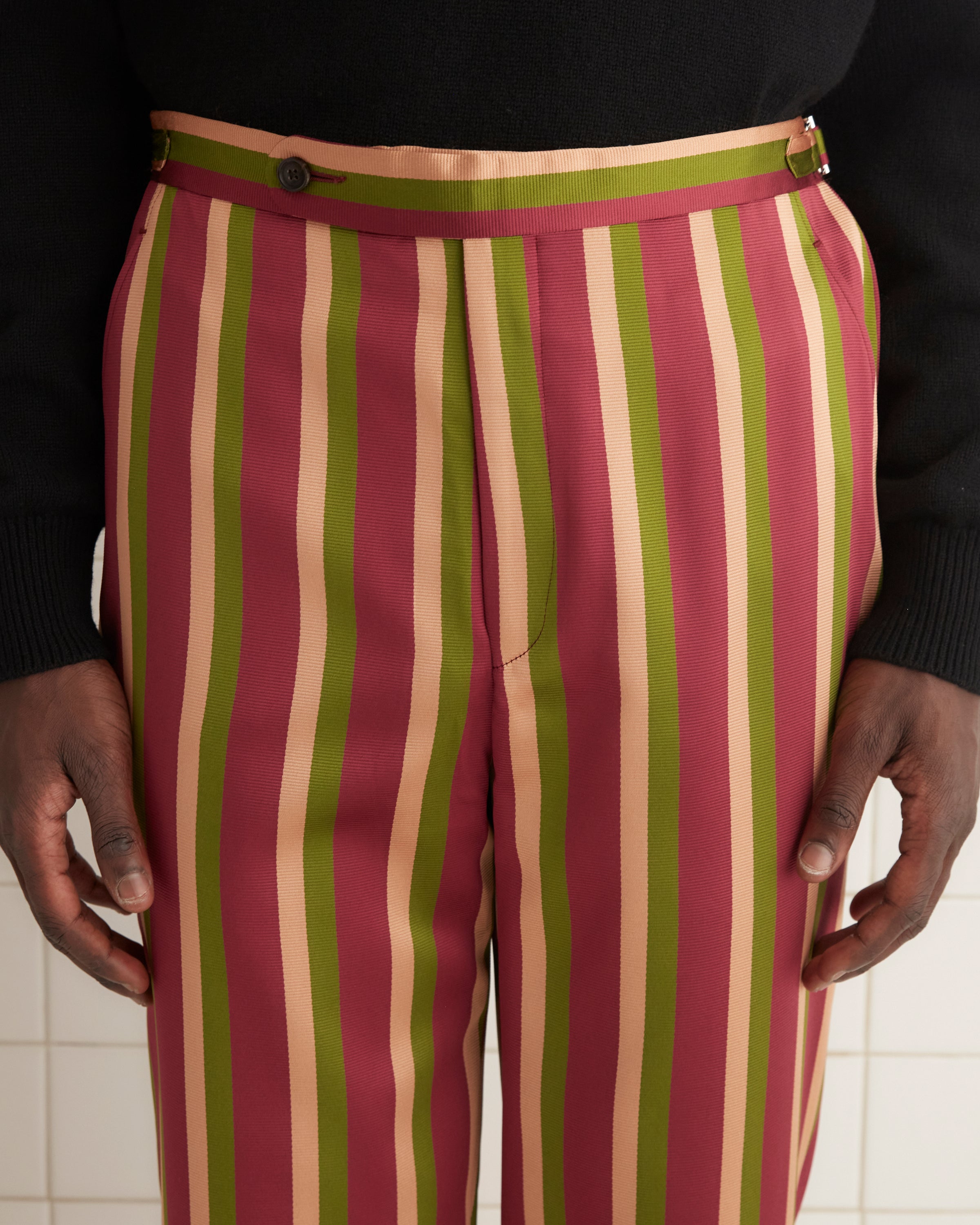 Juniper Stripe Trousers | Modern Menswear by yycbvcnbmmnbm