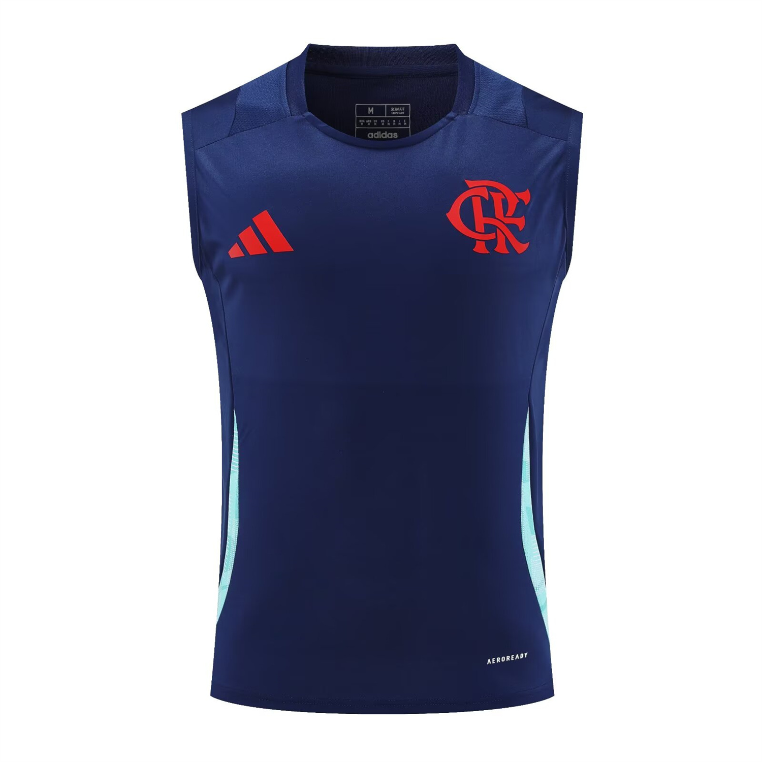 AlphaJersey-Flamengo 25-26 Vest Training Set - Royal Blue With Royal Blue
