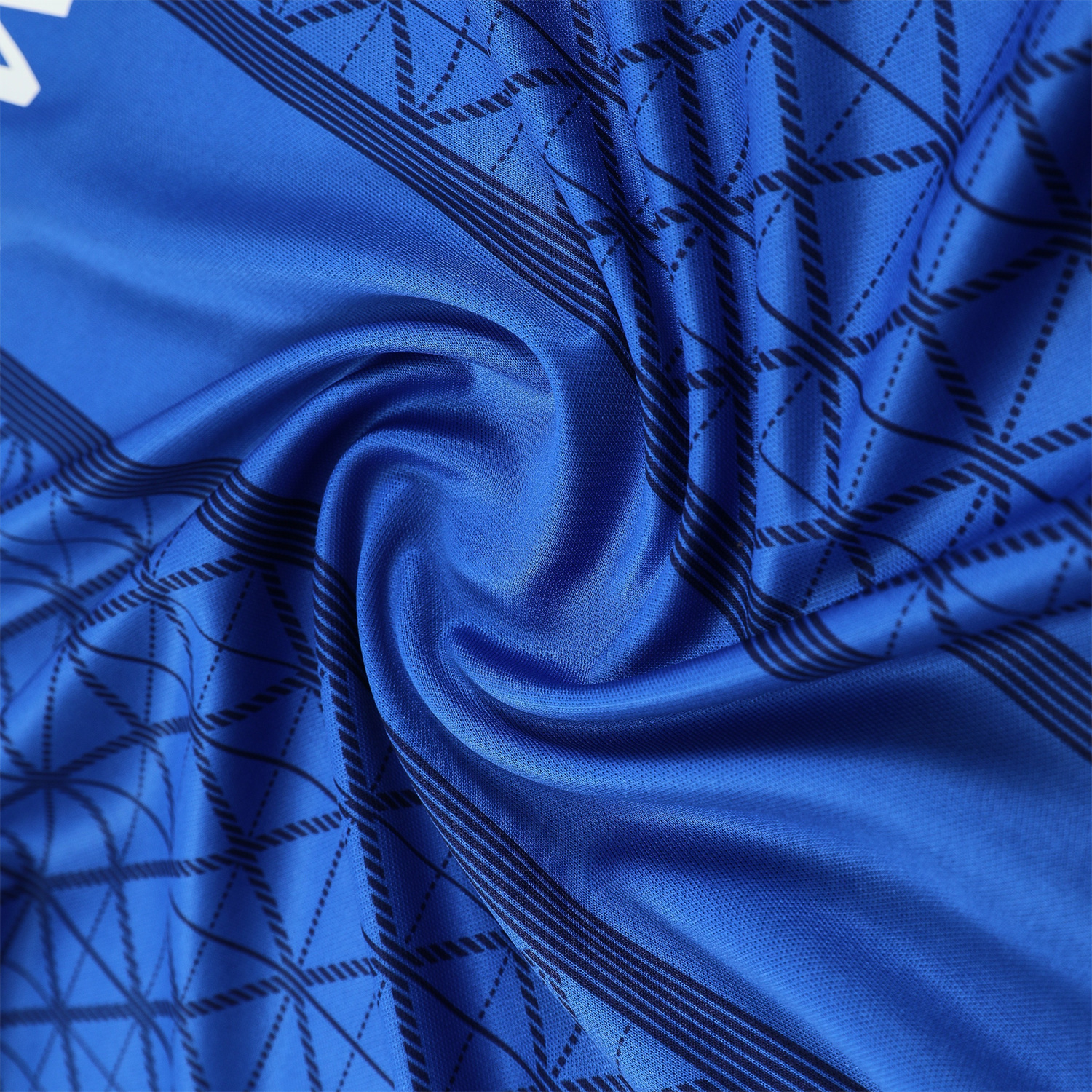 AlphaJersey-Paris Saint-Germain PSG 25-26 Vest Training Set - Ocean Blue Vest & Deep Blue Shorts