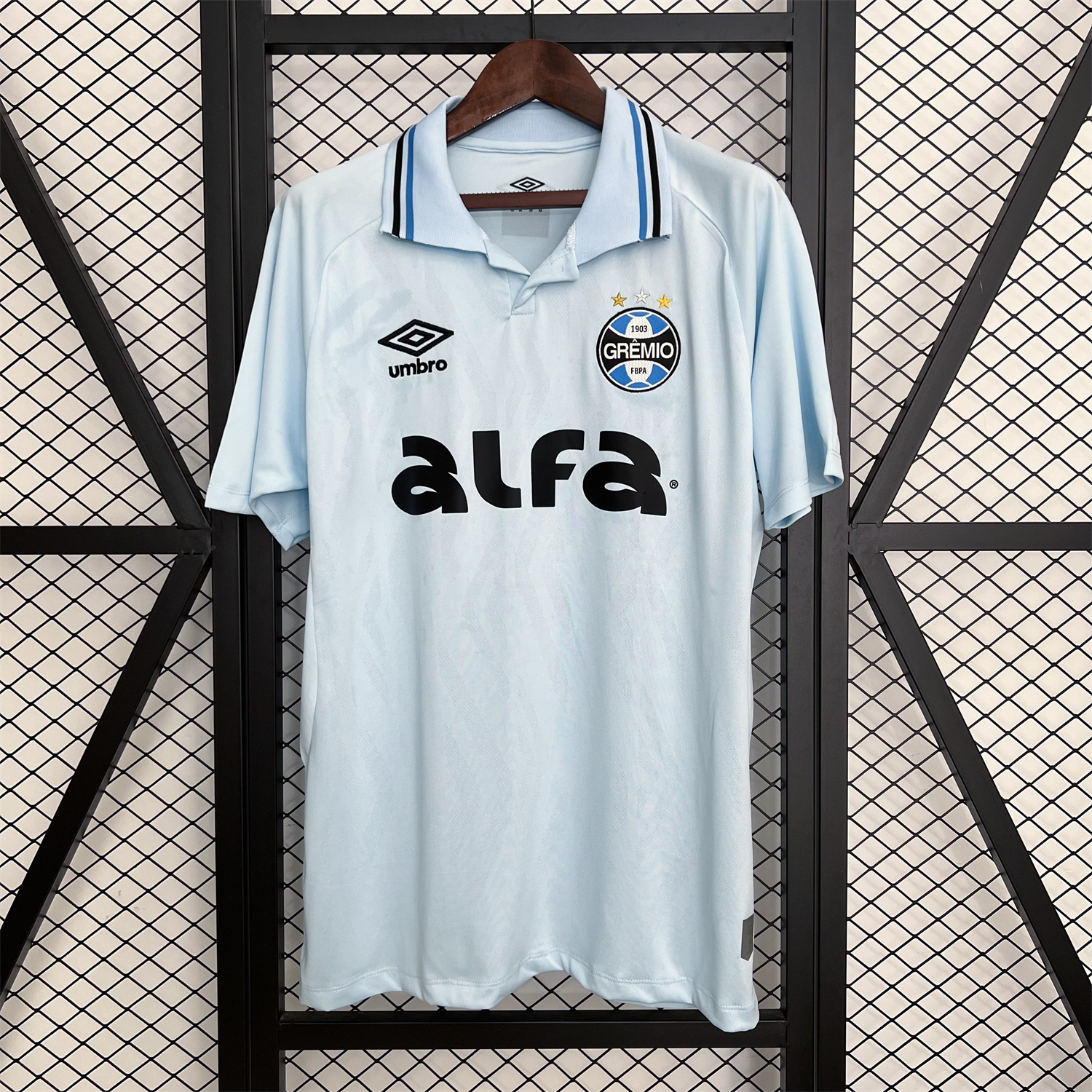 AlphaJersey-Gremio 25-26 Away Jersey - Fans Version