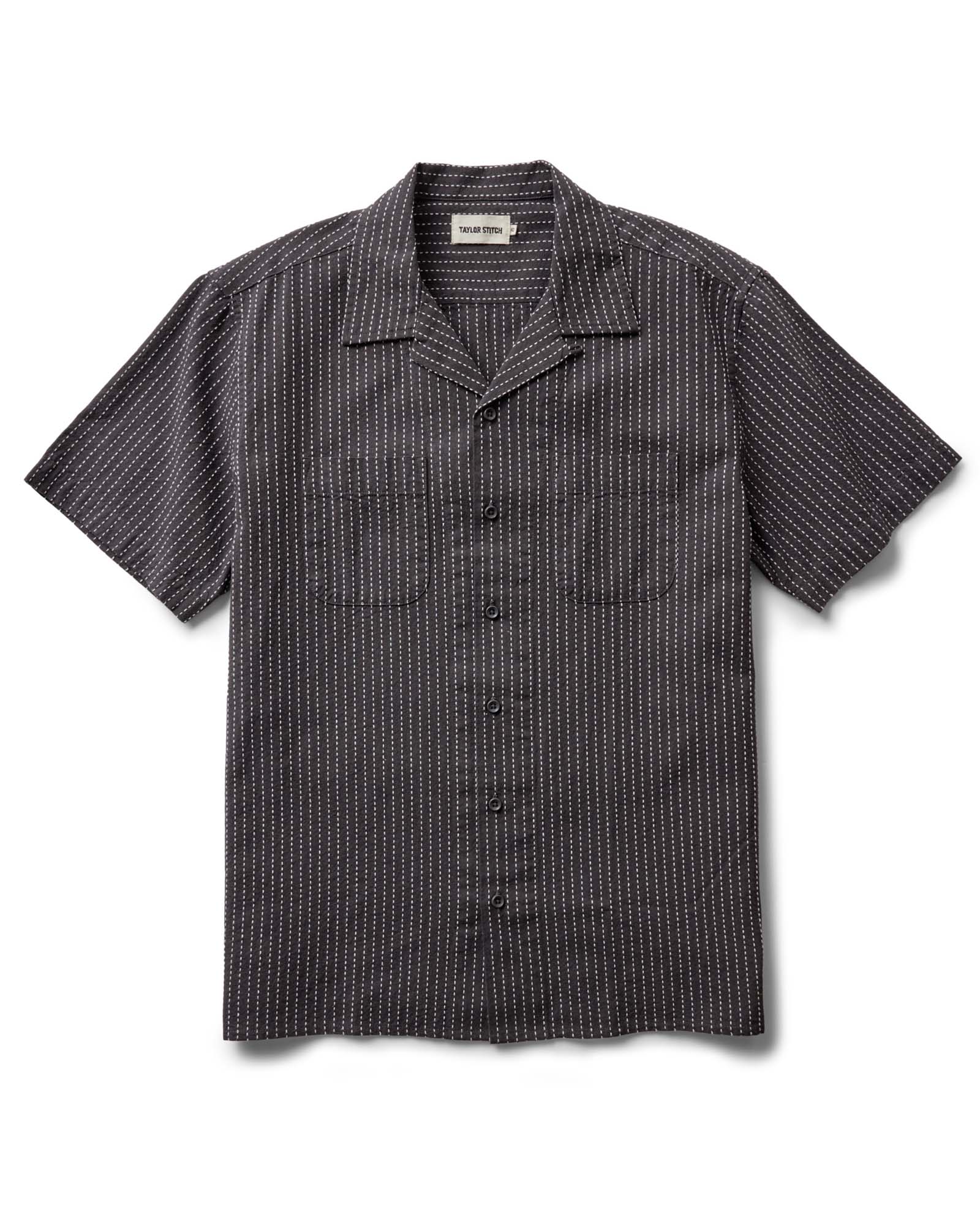 The Conrad Shirt in Pickstitch Stripe Dobby | Modern Menswear by yycbvcnbmmnbm