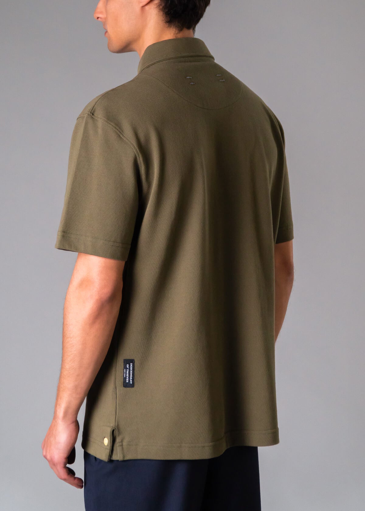 Pique Polo Olive | Modern Menswear by yycbvcnbmmnbm