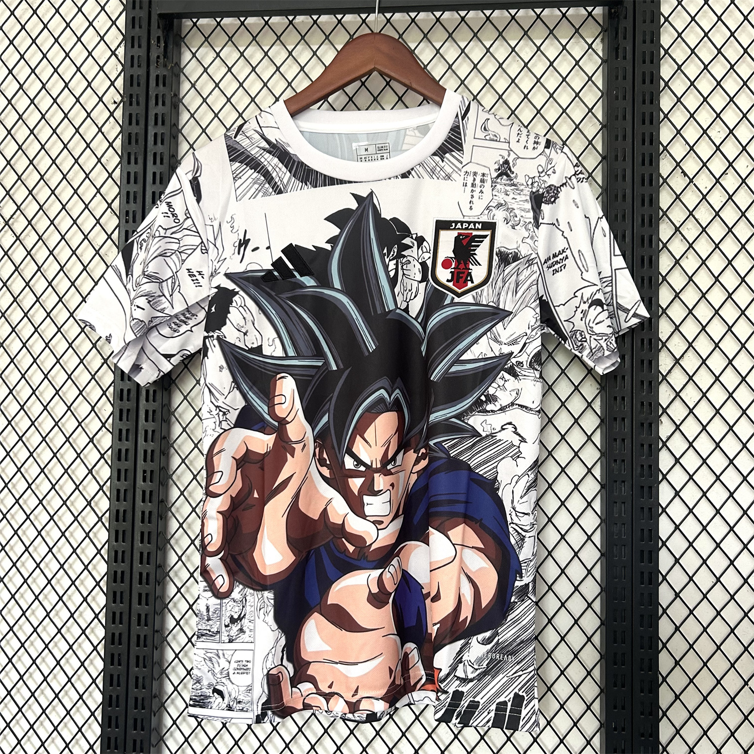 AlphaJersey-Japan 25-26 Dragon Ball Comics Kamehameha White Special Jersey - Fans Version