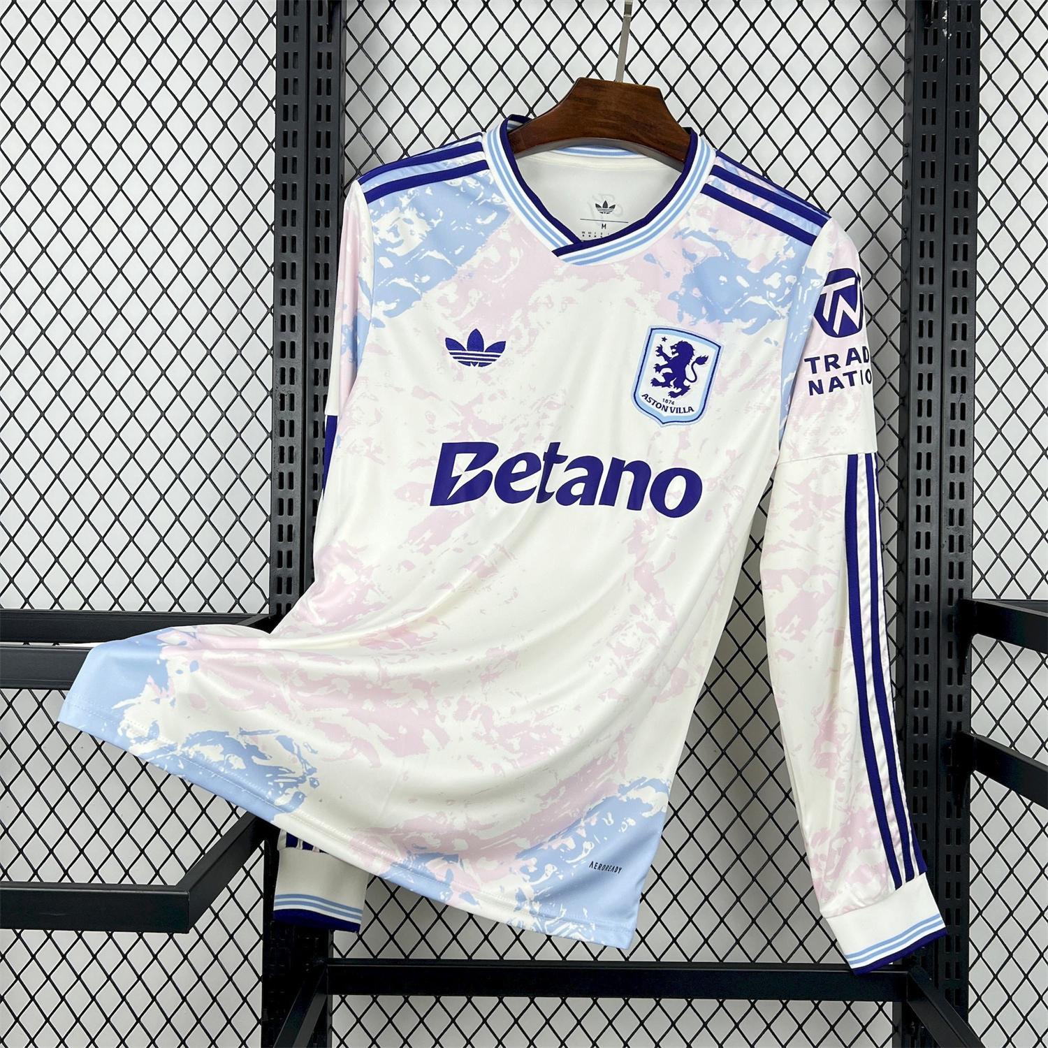 AlphaJersey-Aston Villa 25-26 Third Long Sleeves Jersey - Fans Version