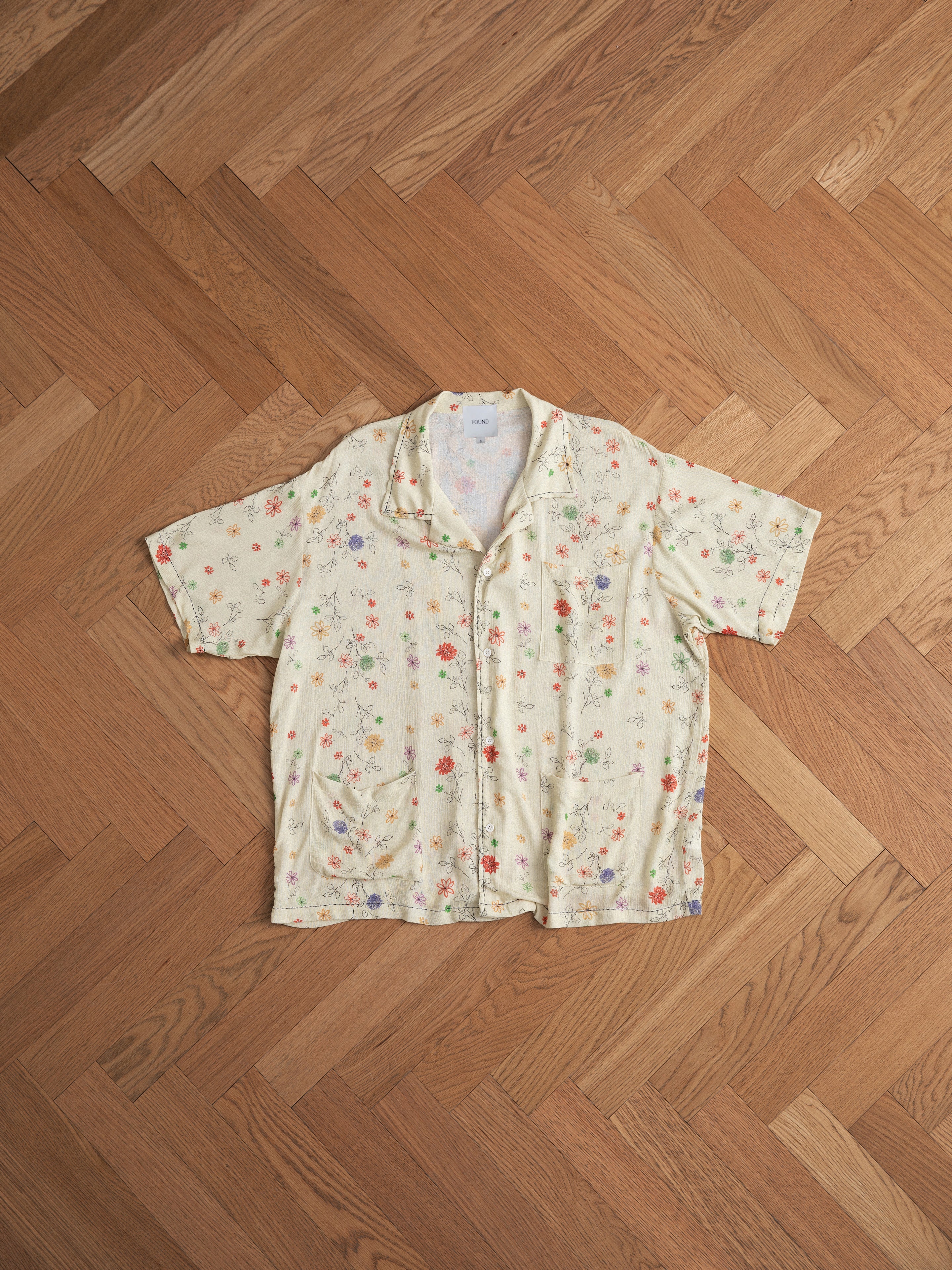 Multi Floral Camp Shirt | Modern Menswear by yycbvcnbmmnbm
