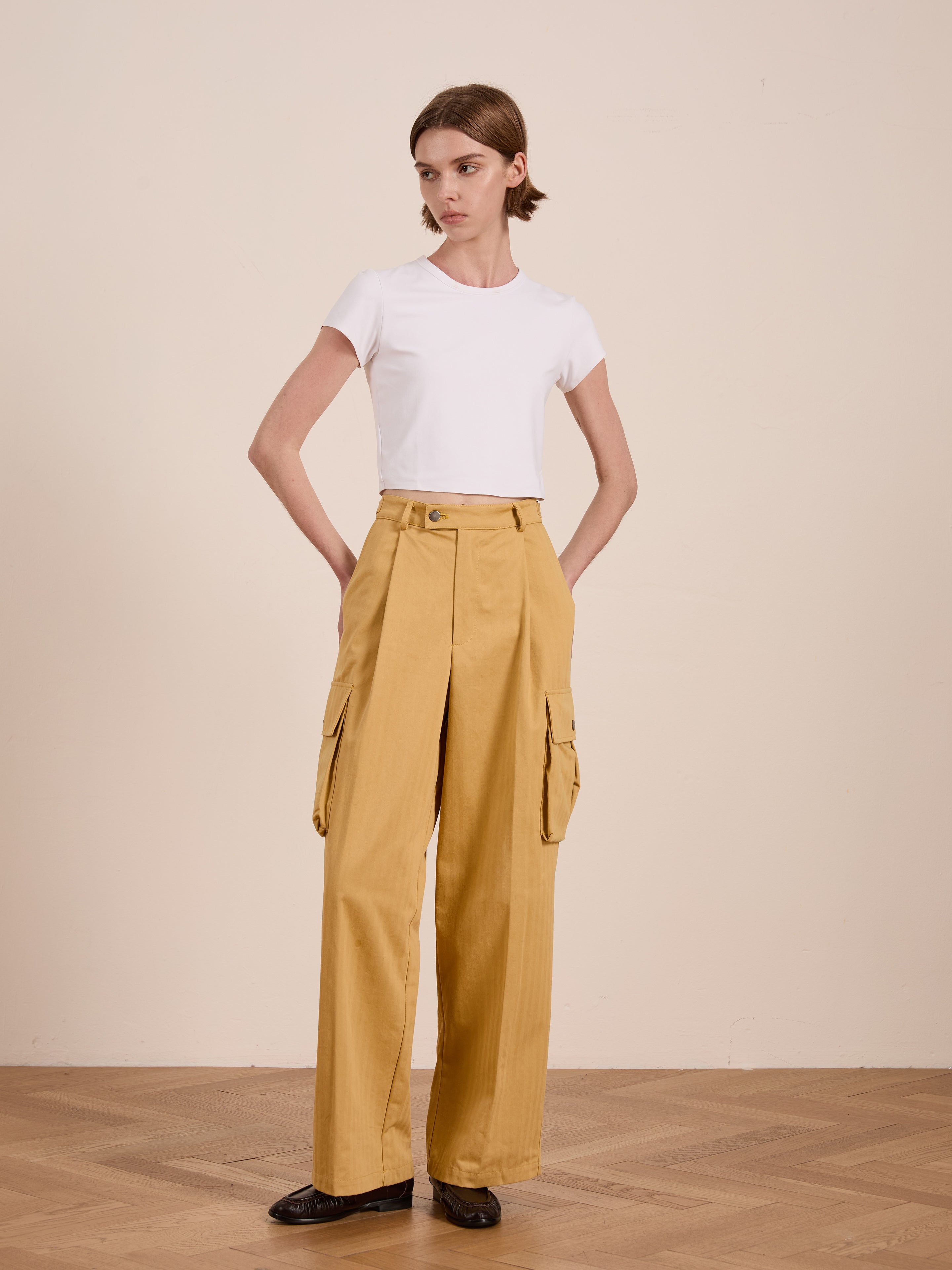 Sunlight Twill Cargo Pants | Modern Menswear by yycbvcnbmmnbm