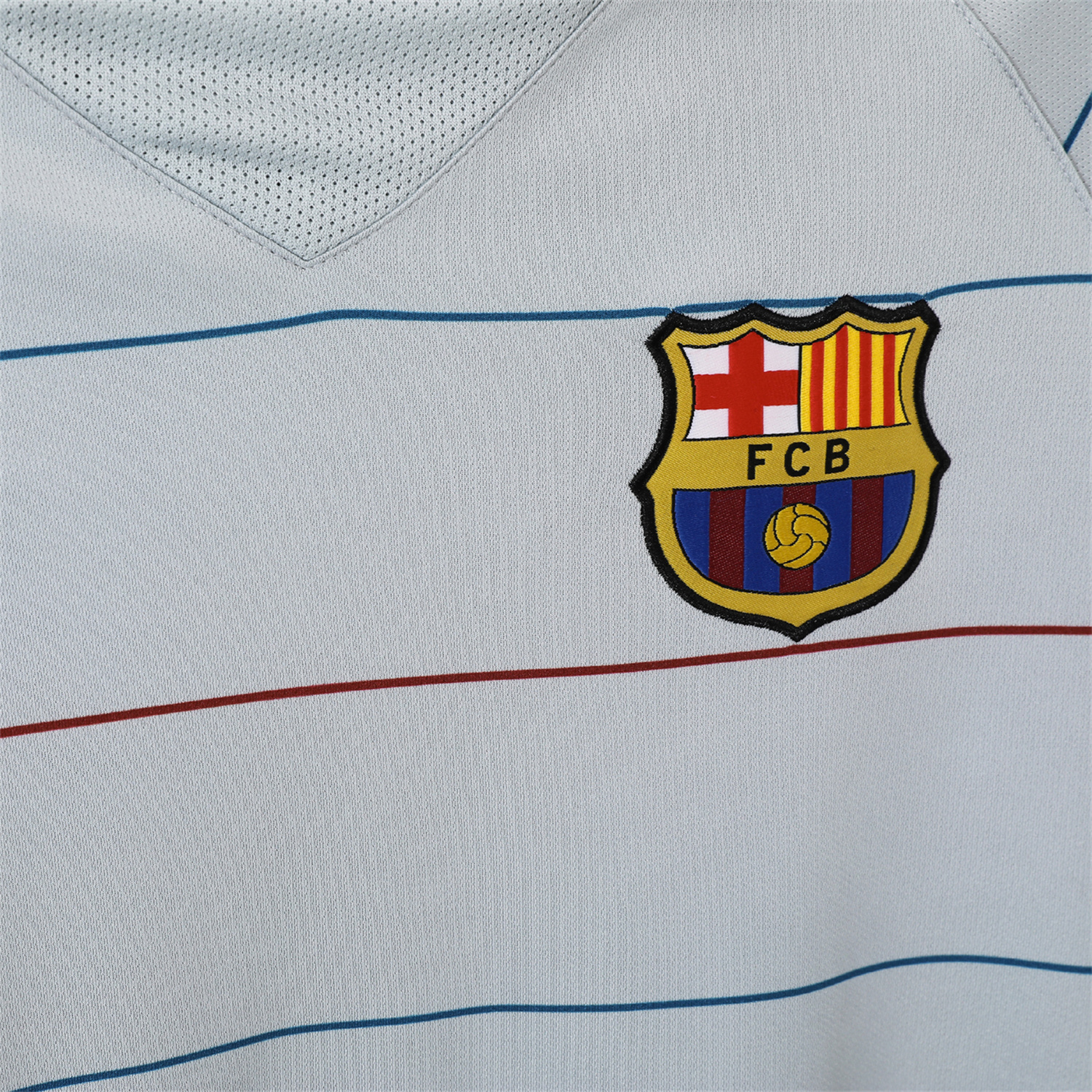 AlphaJersey-Retro Barcelona 03-04 Away Long Sleeves Jersey
