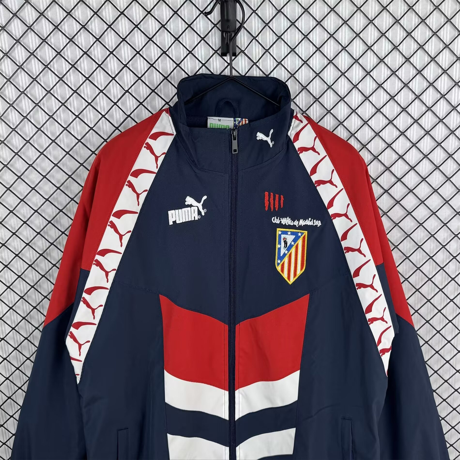 AlphaJersey-Atletico Madrid 25-26 Windbreaker Jacket - Black