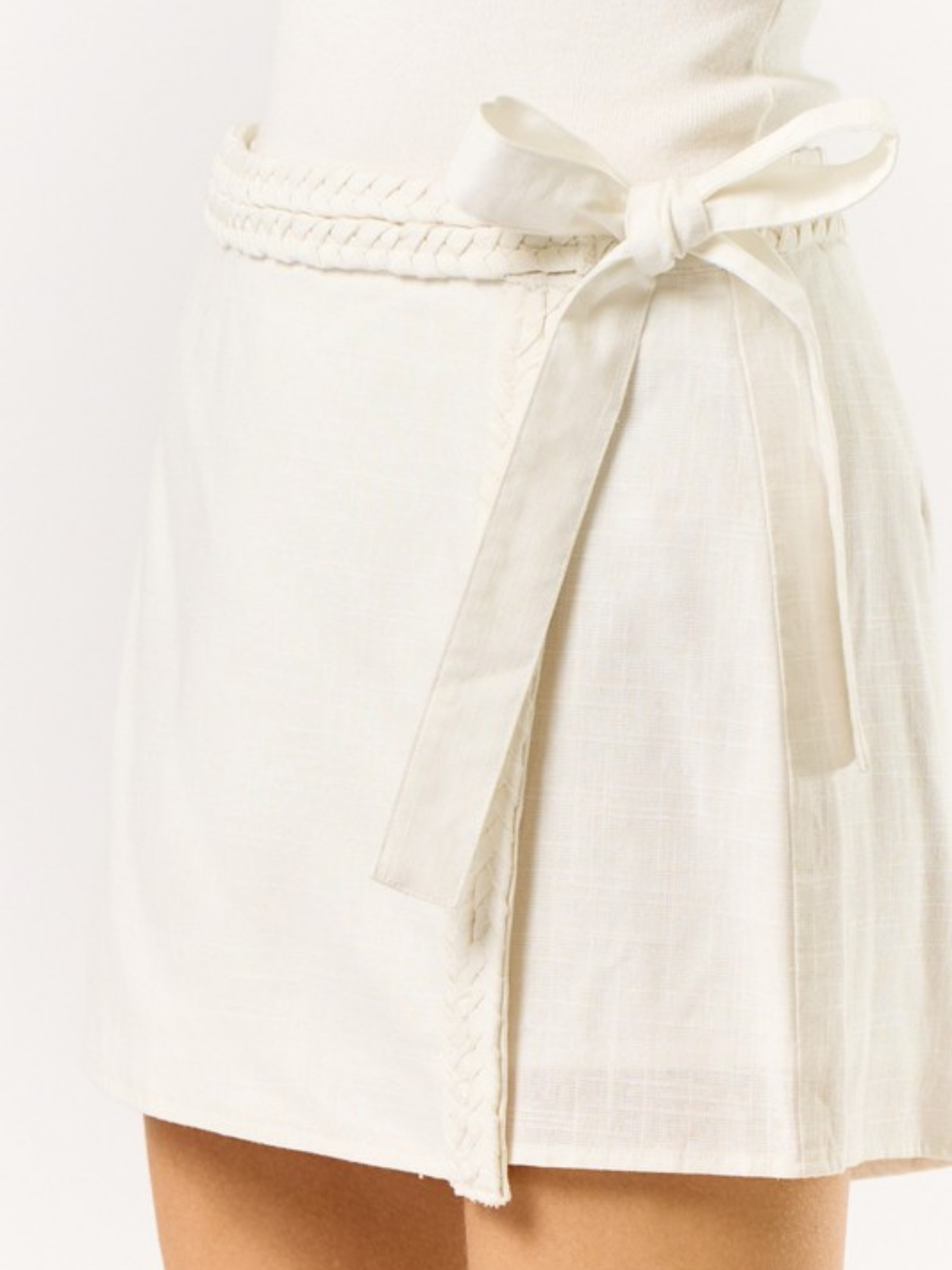 Braided Knot Skort | Elegant Women's Fashion by coolavocek