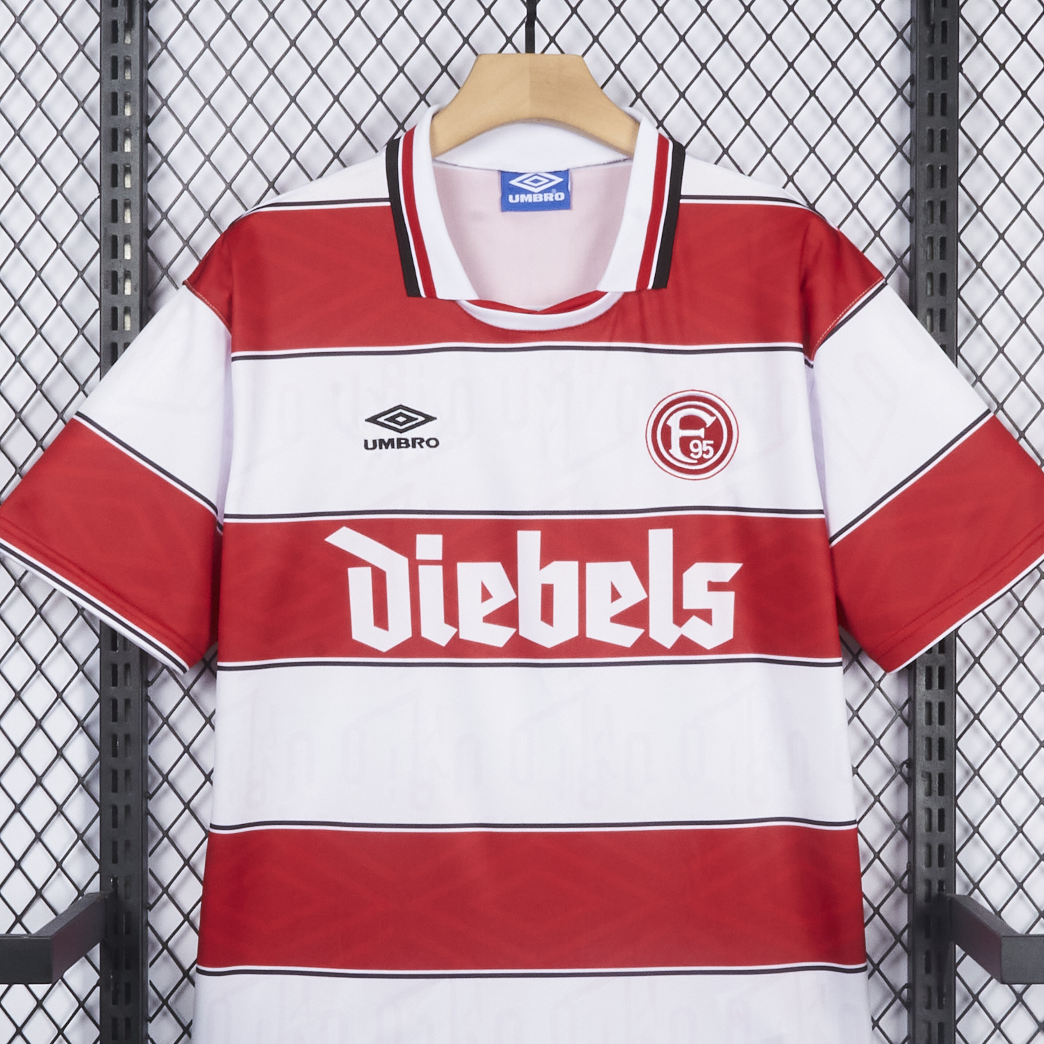 AlphaJersey-Retro Fortuna Düsseldorf 1995-96 Home Jersey