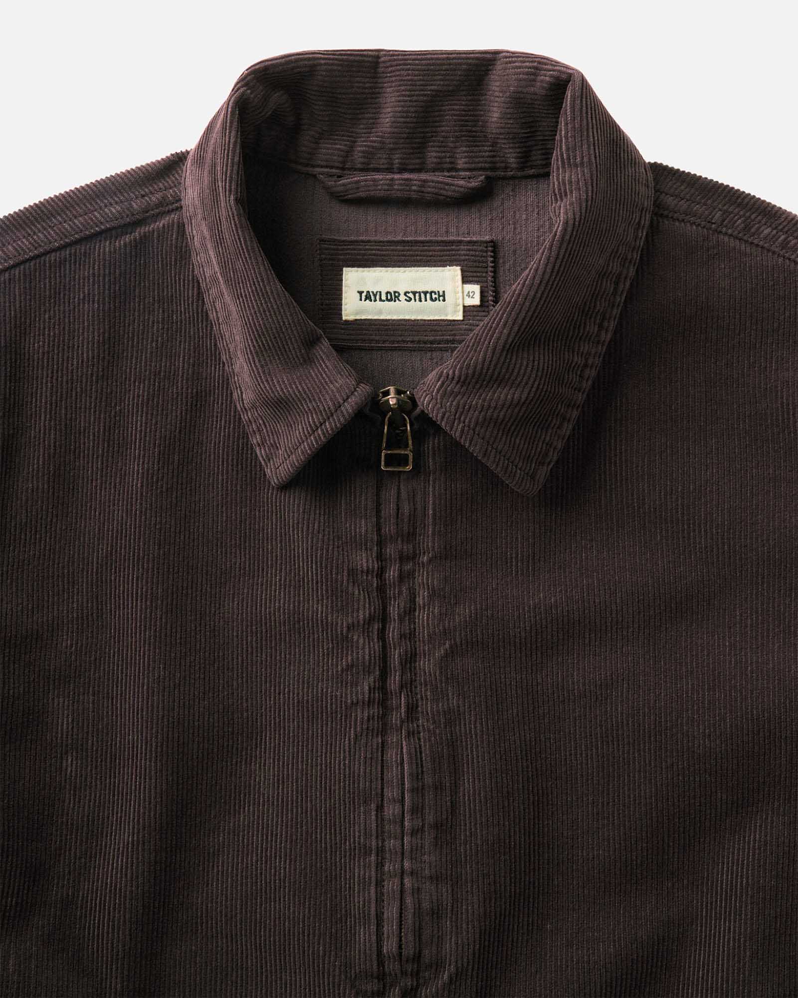 The Piston Jacket in Coal Corduroy | Modern Menswear by yycbvcnbmmnbm