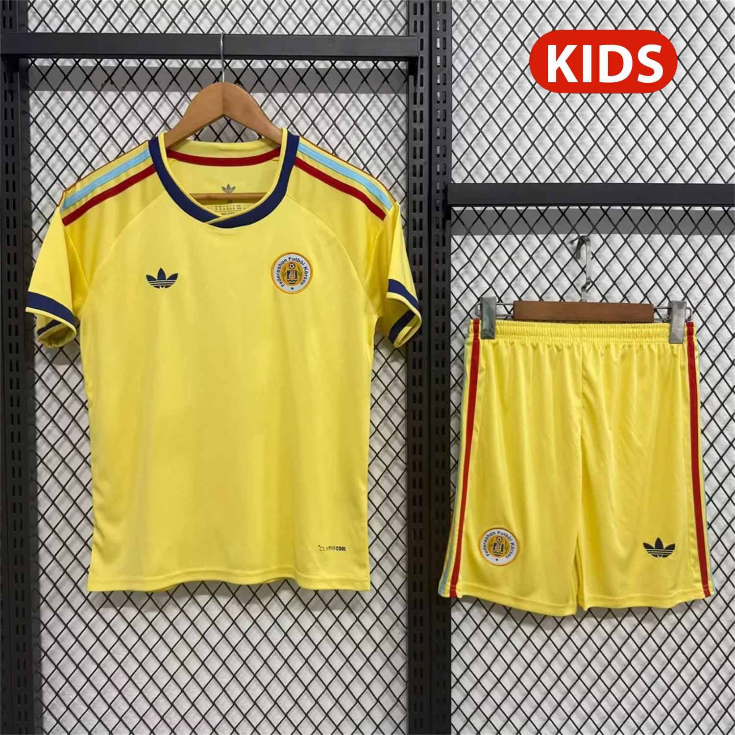 AlphaJersey-Curaçao 2026 Away Kids Kit