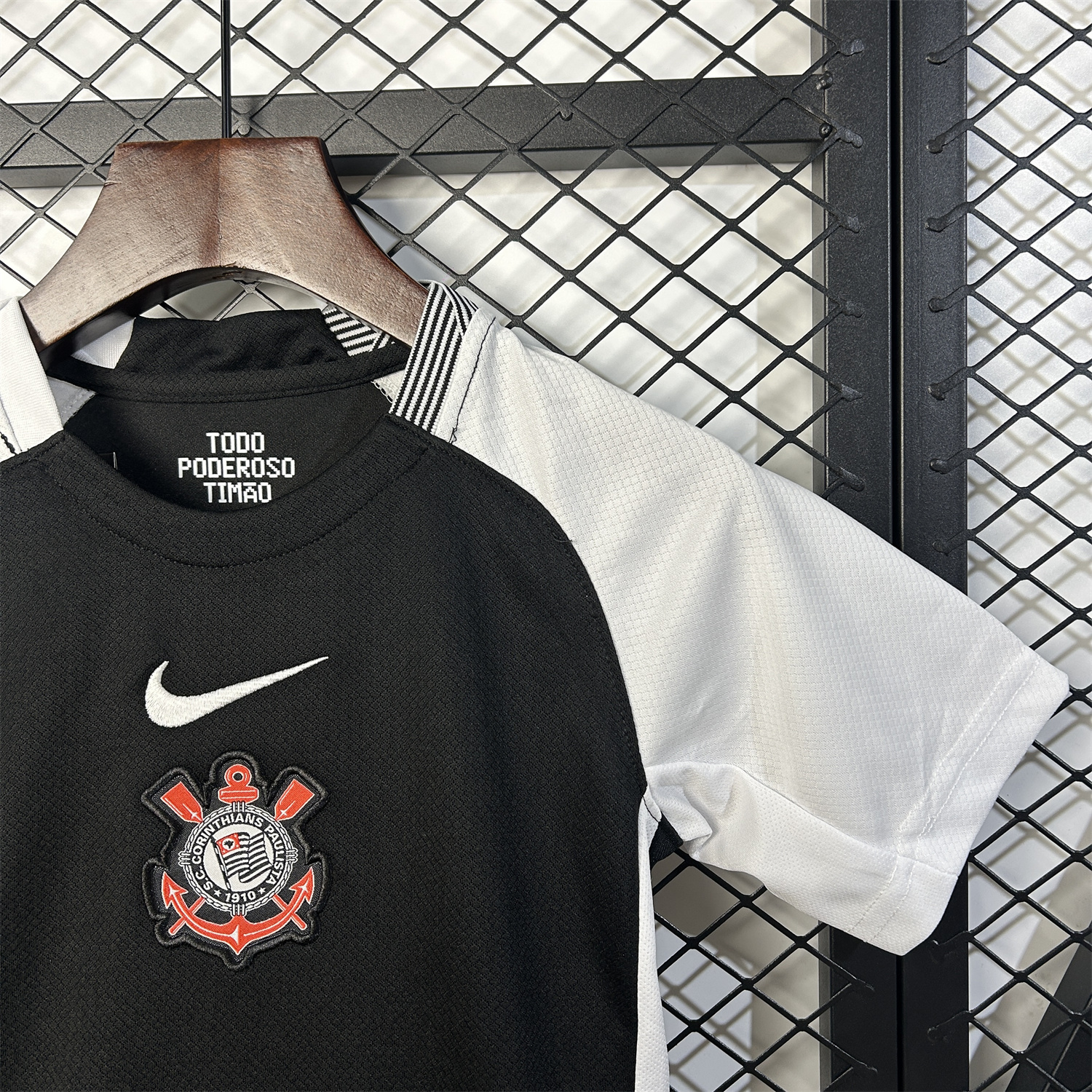 AlphaJersey-Corinthians 25-26 Home Kids Kit