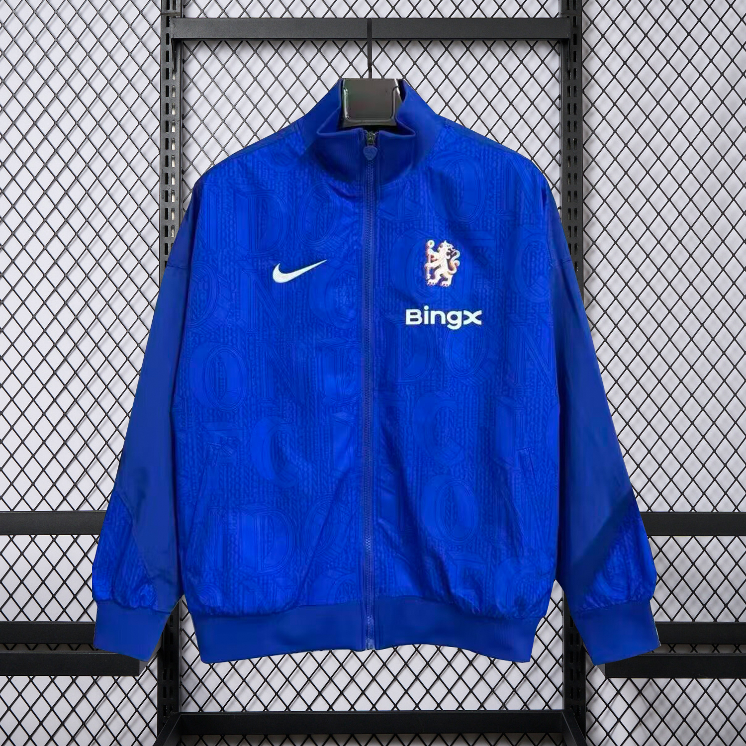 AlphaJersey-C.H.E.L.S.E.A 25-26 Windbreaker Jacket - Blue