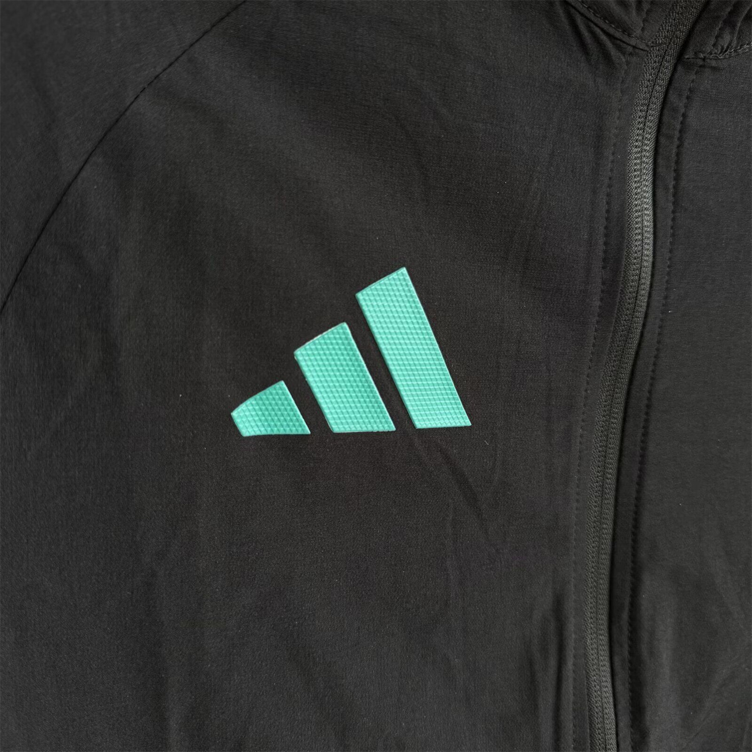 AlphaJersey-Algeria 25-26 Windbreaker Training Set - Black Top and Pants