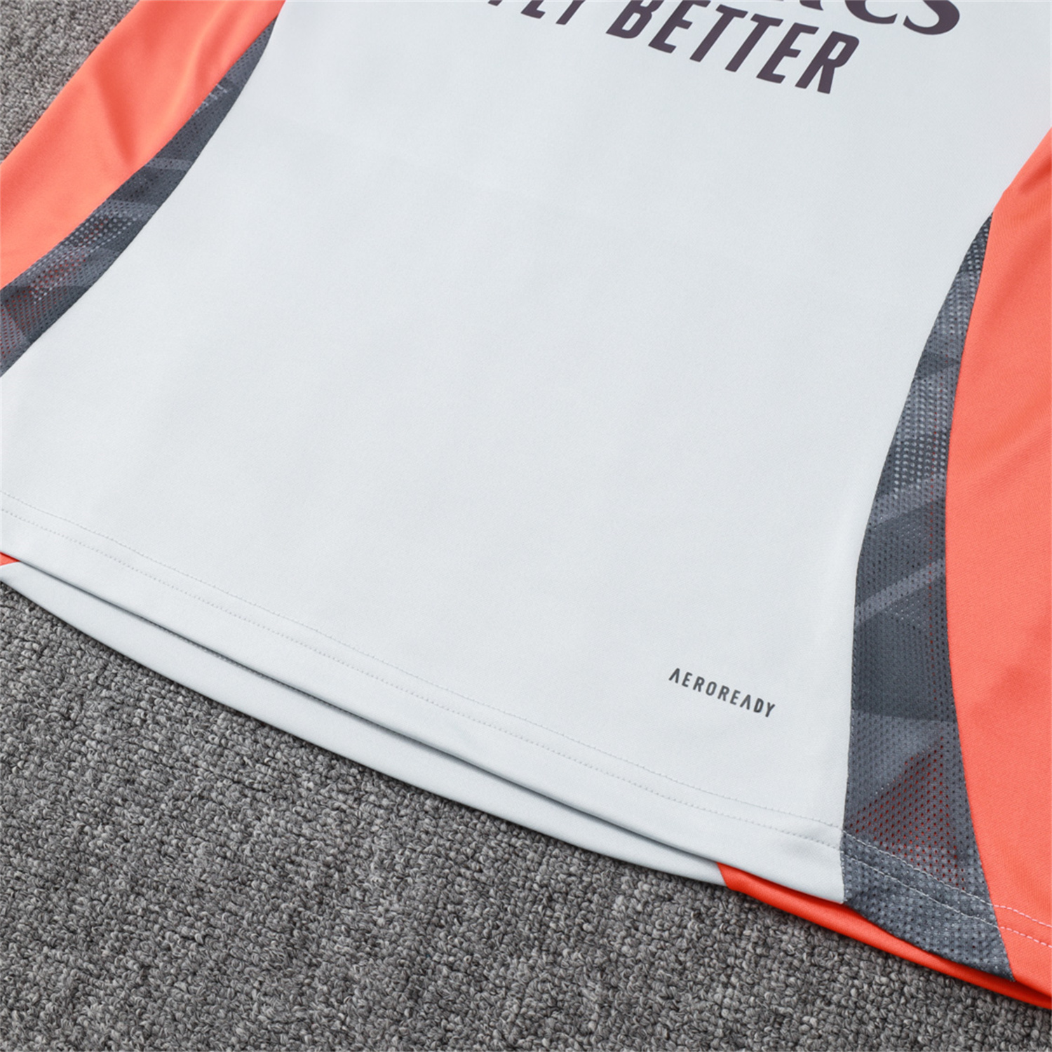 AlphaJersey-Benfica 25-26 Long Sleeve Training Set - Grey Top and Deep Grey Pants