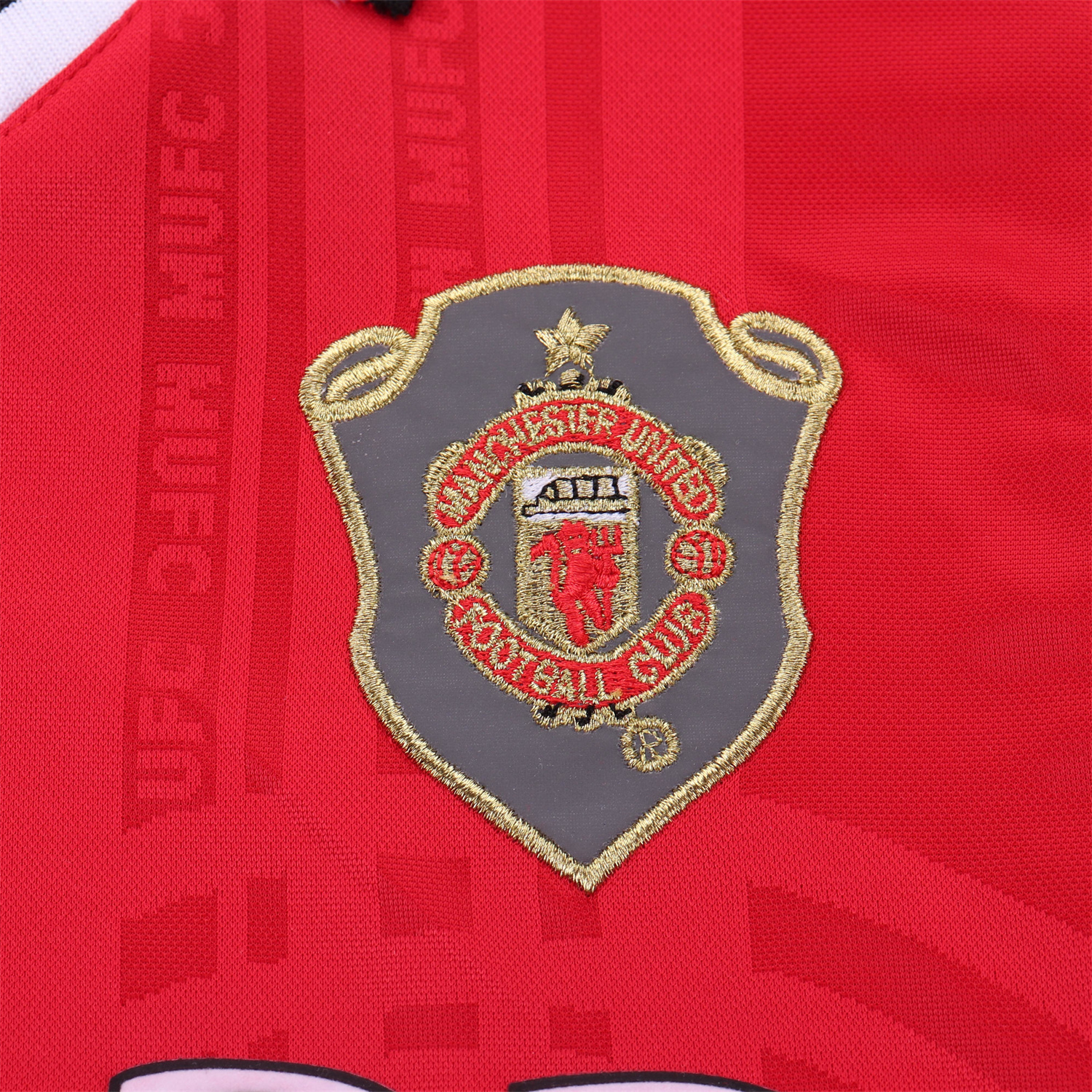 AlphaJersey-Retro Manchester United 1999-00 Home Kids Kit