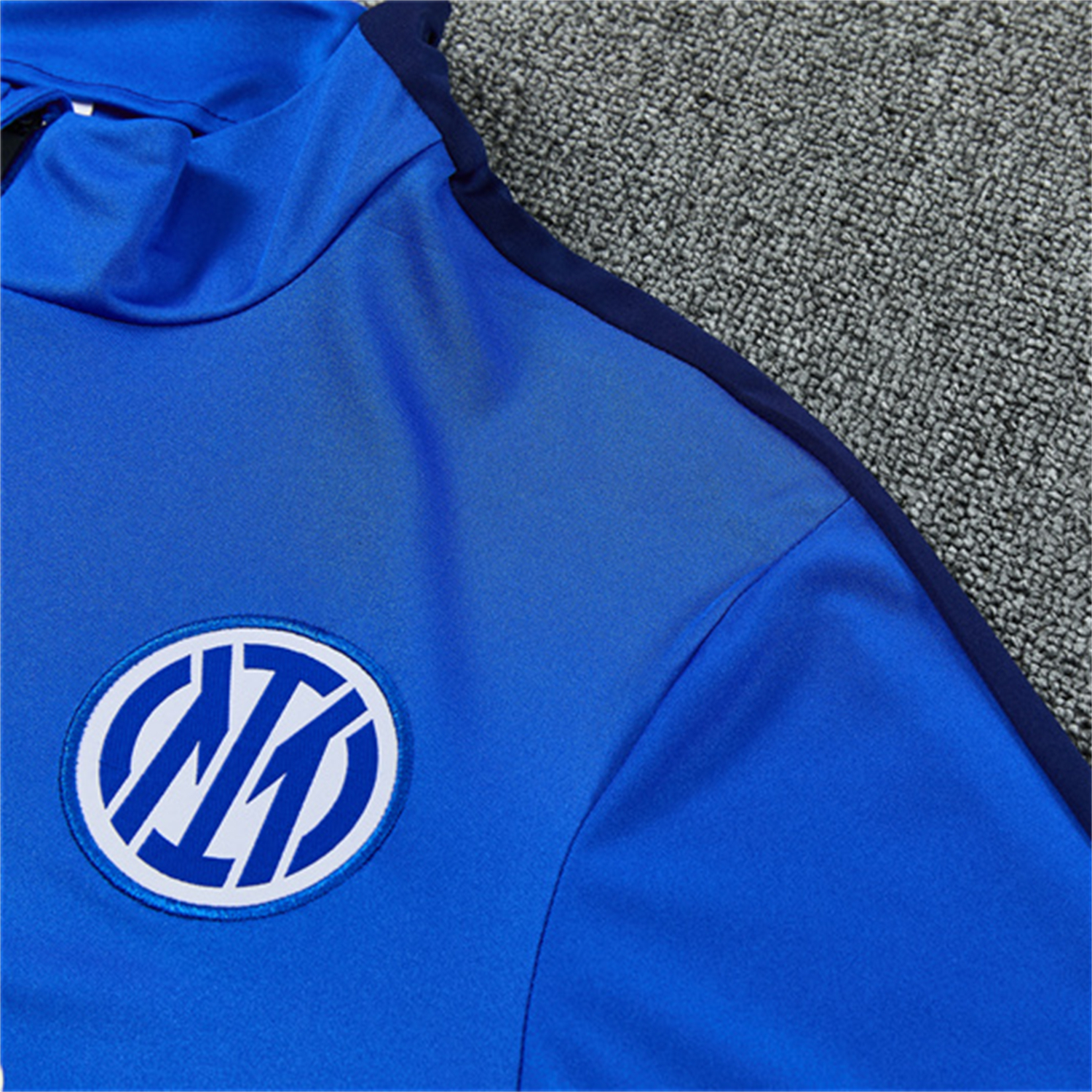 AlphaJersey-Inter Milan 26-27 Long Sleeve Training Set - Blue Top & Royal Blue Pants