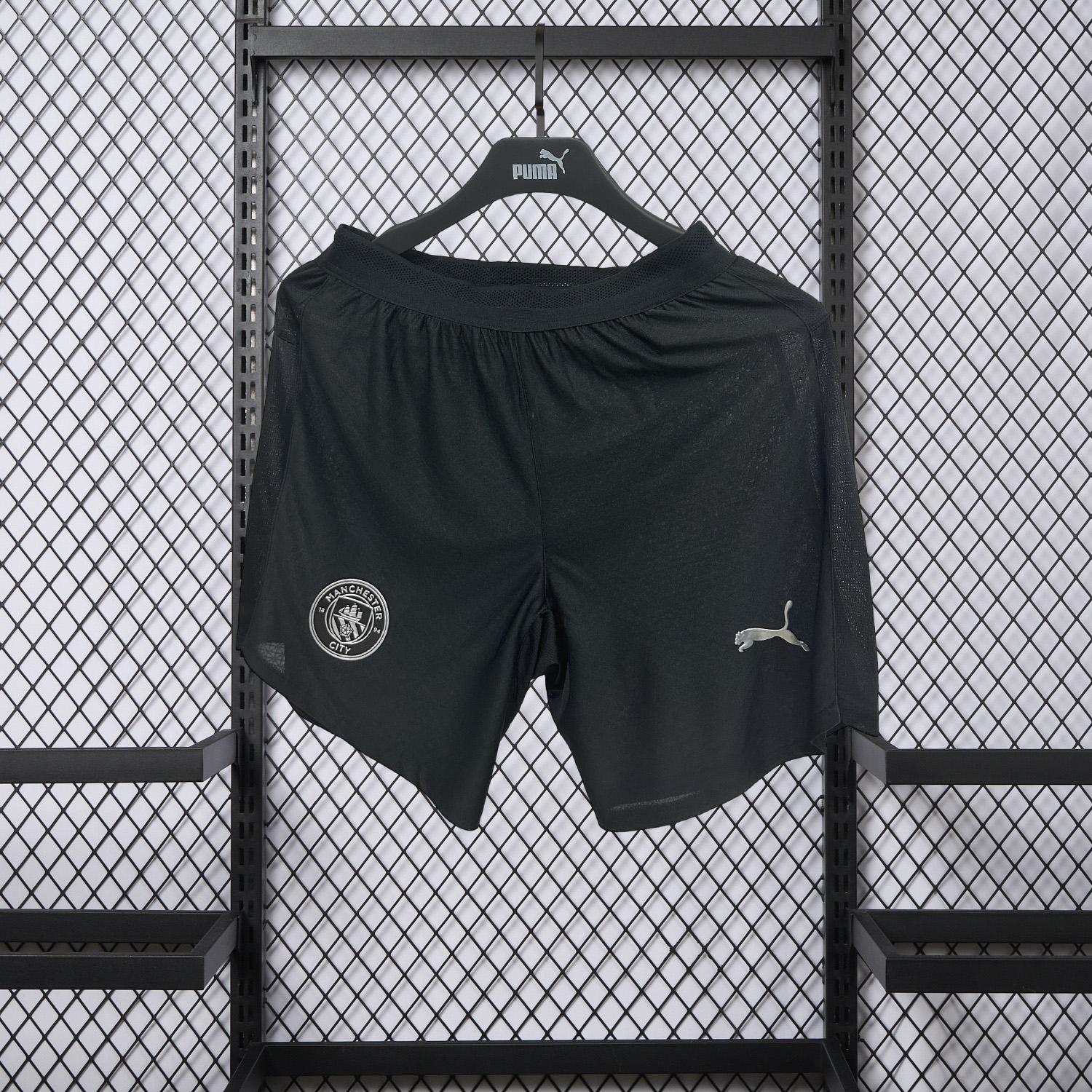 AlphaJersey-Manchester City 25-26 Away Black Shorts - Player Version