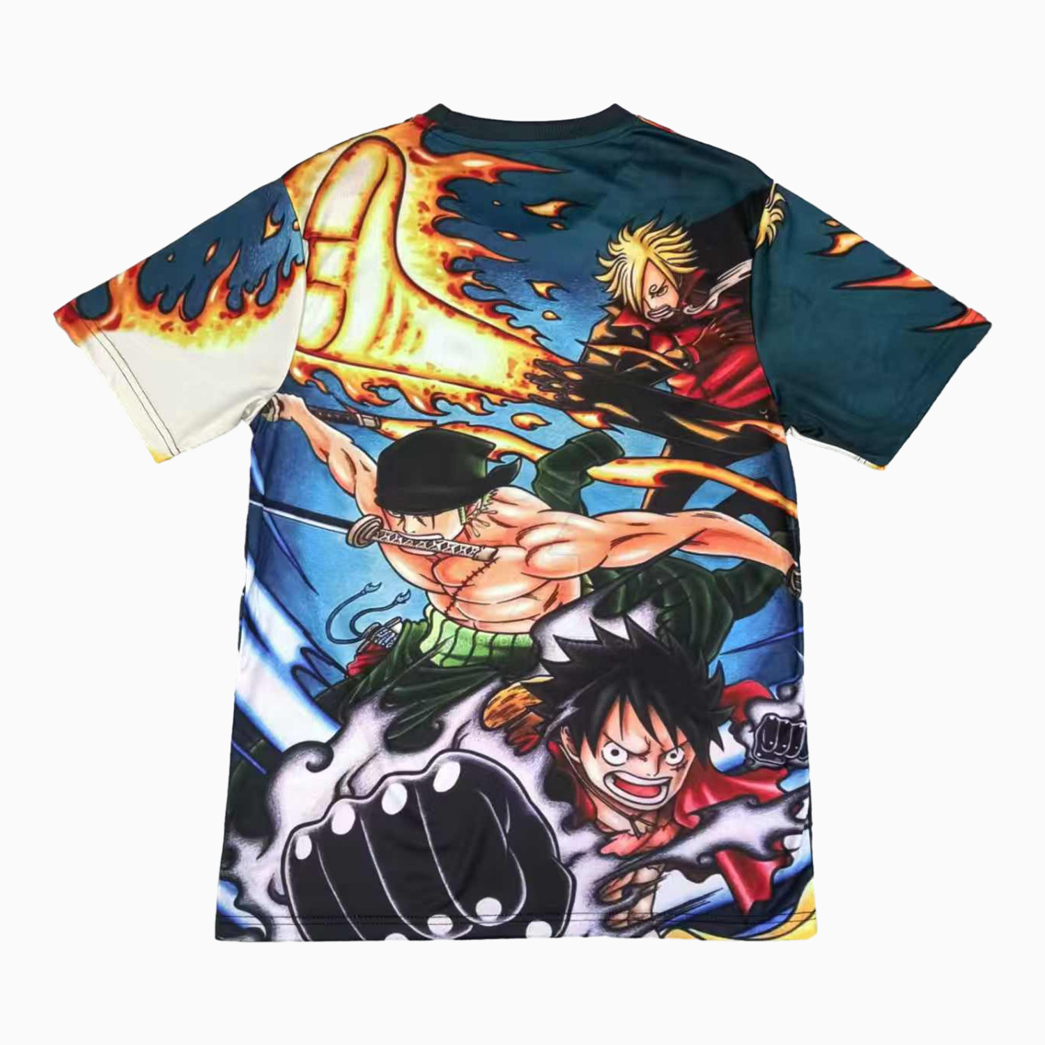 AlphaJersey-Japan 25-26 Luffy Sauron Fighting Side By Side Special Jersey - Fans Version