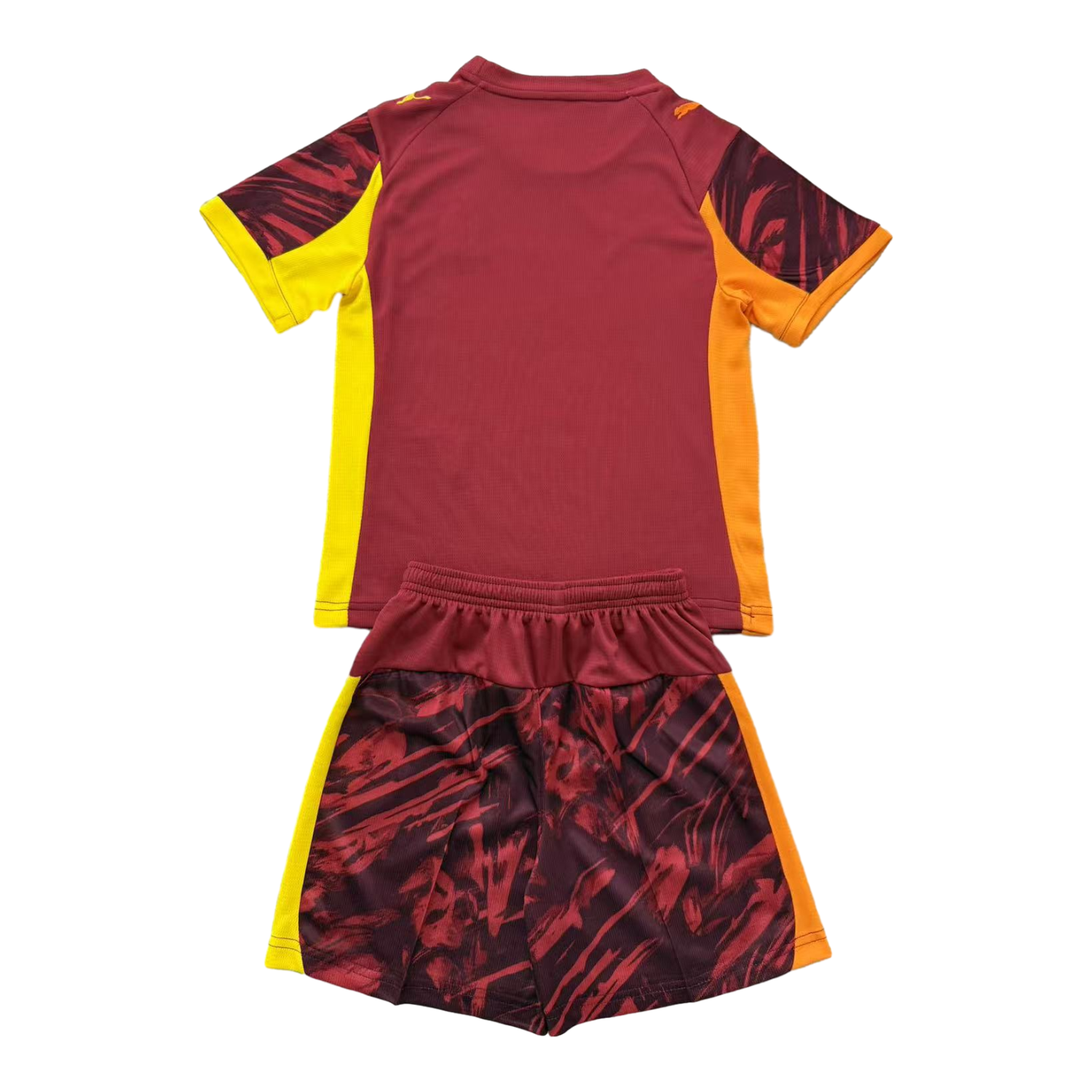 AlphaJersey-Marseille 25-26 Deep Red Goalkeeper Kids Kit