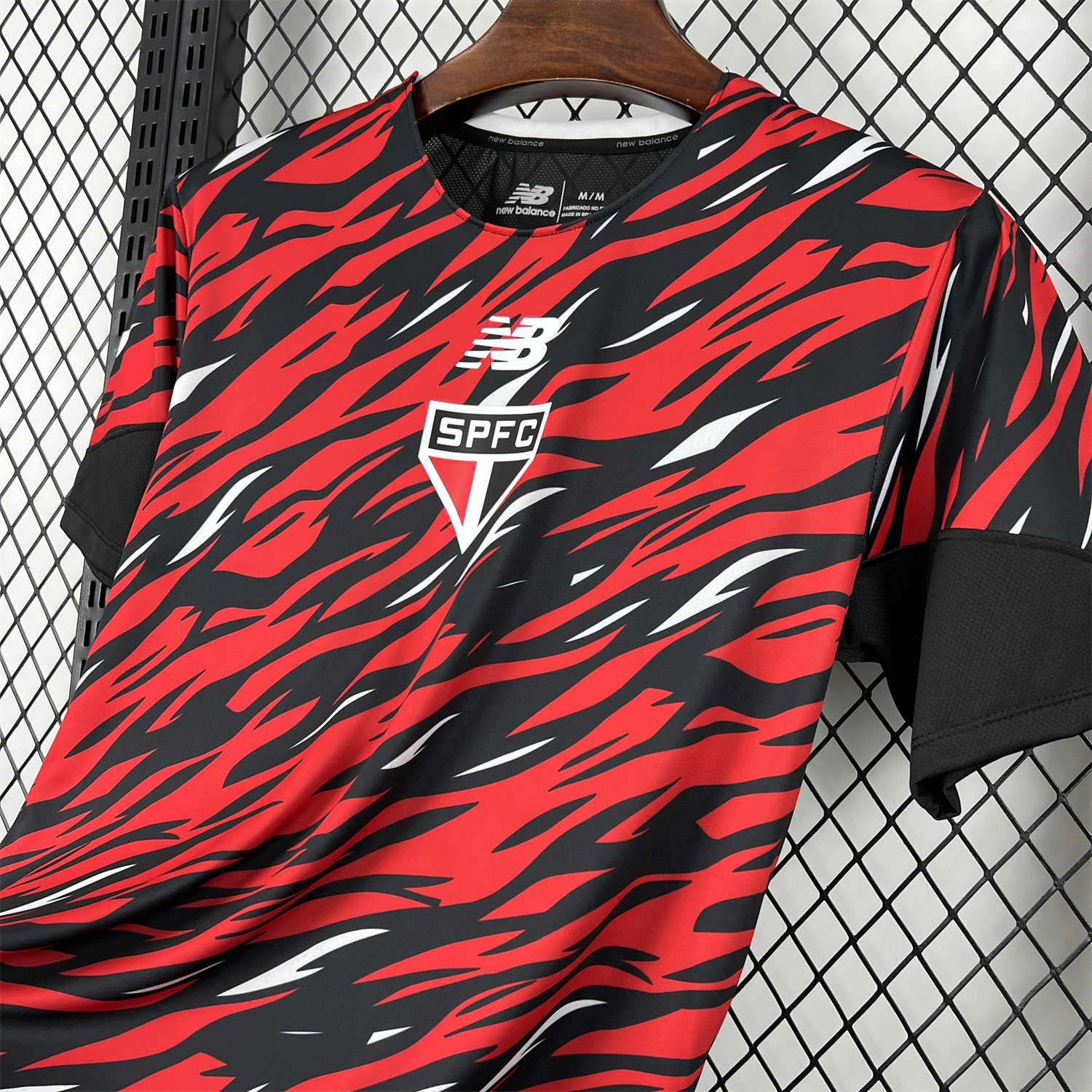 AlphaJersey-Sao Paulo 26-27 Red Pre-Match Jersey - Fans Version