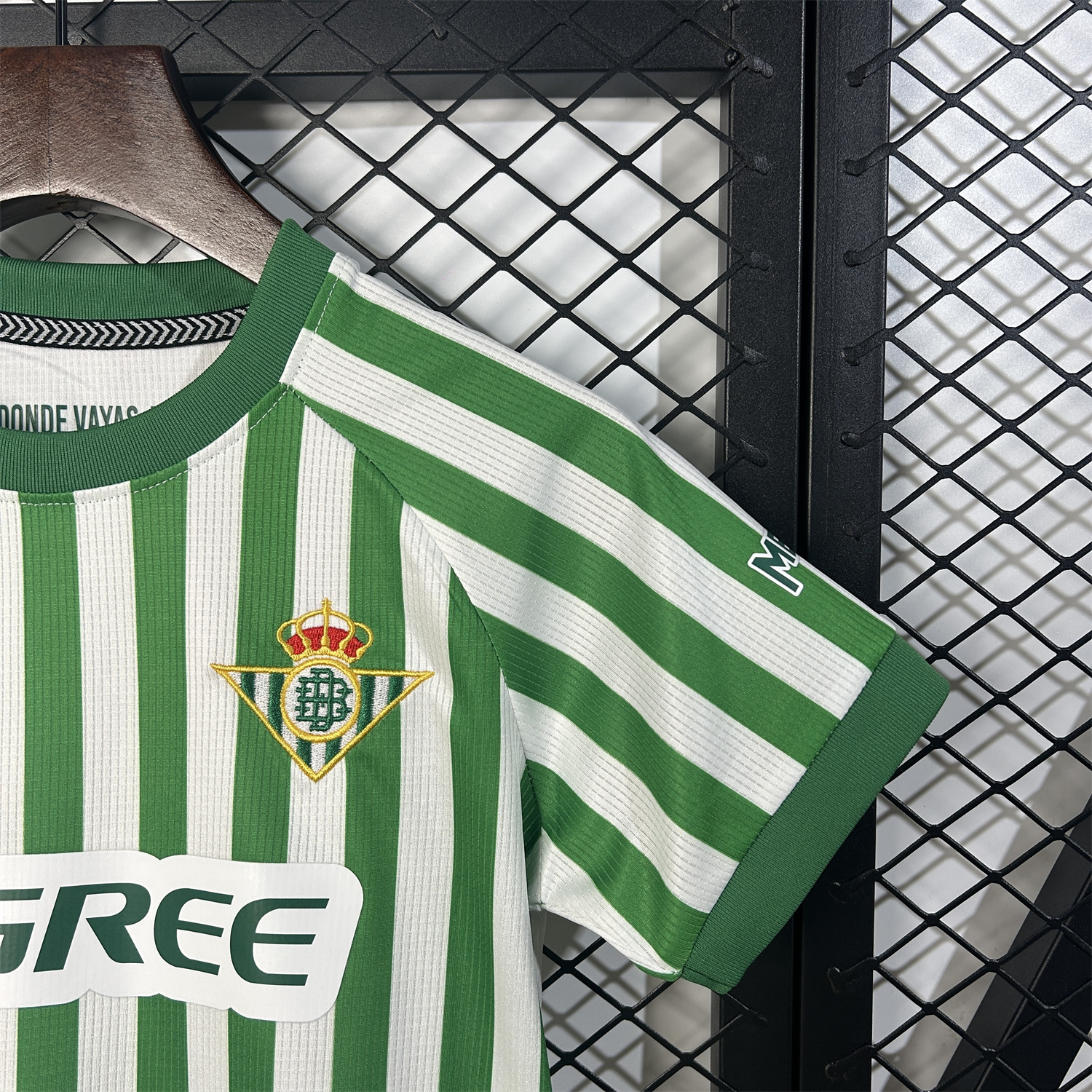 AlphaJersey-Real Betis 2025 Conference League Final Special Kids Kit