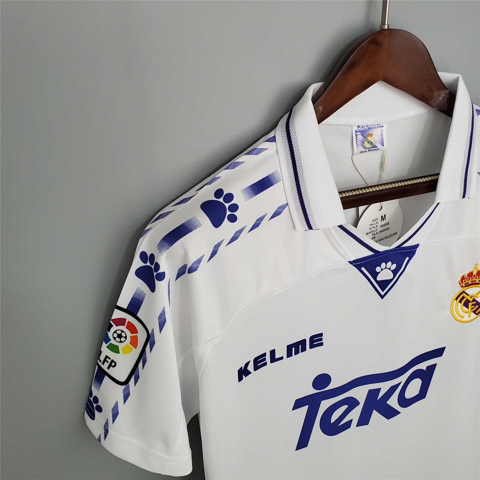 AlphaJersey-Real Madrid Retro 96-97 Home Stadium Jersey