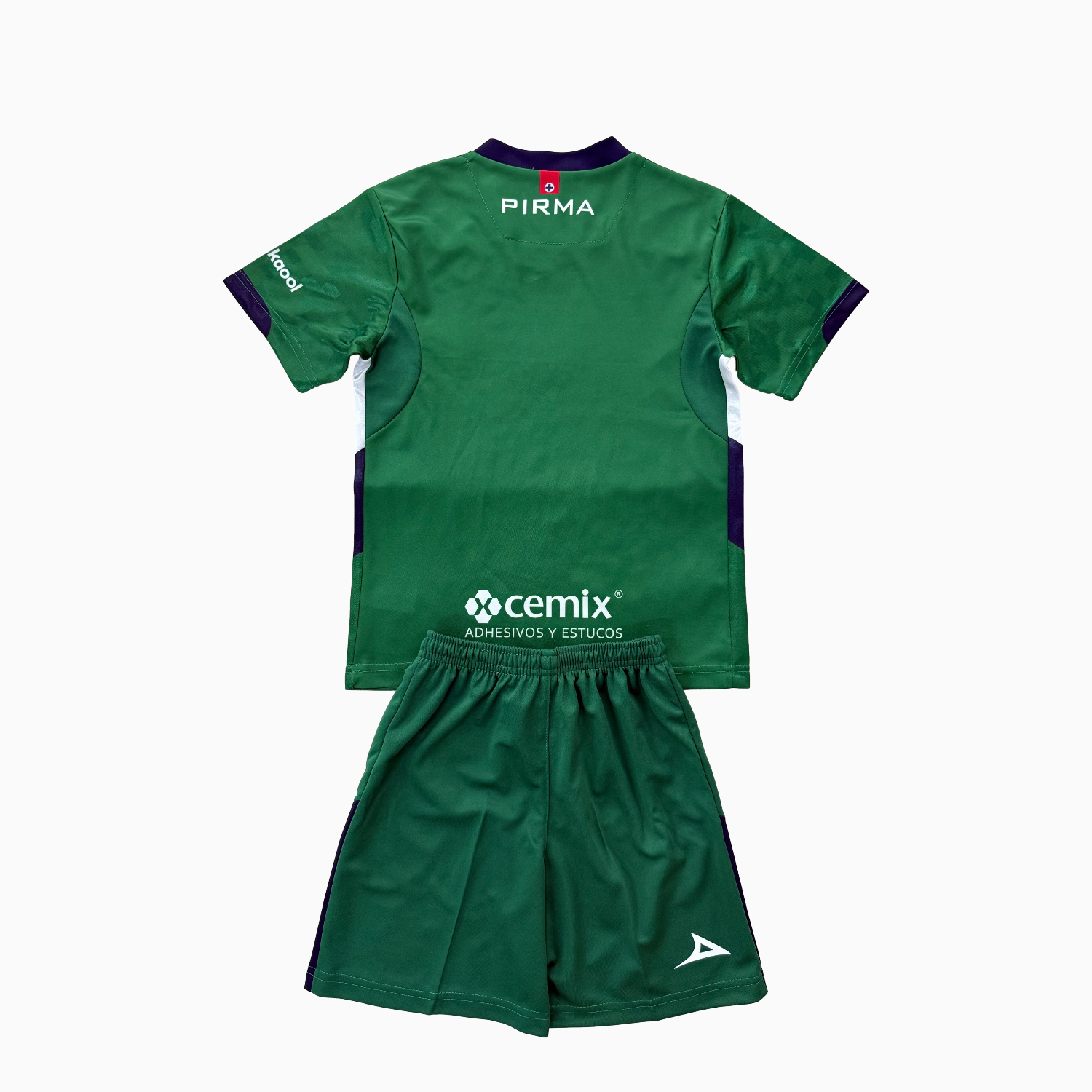AlphaJersey-Cruz Azul 25-26 Green Goalkeeper Men's Adult Jersey Set - Fans Version