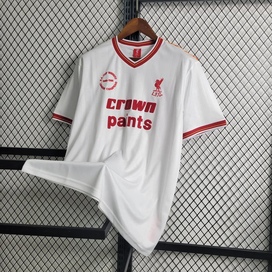 AlphaJersey-Retro Liver.pool 1986-87 Away Stadium Jersey