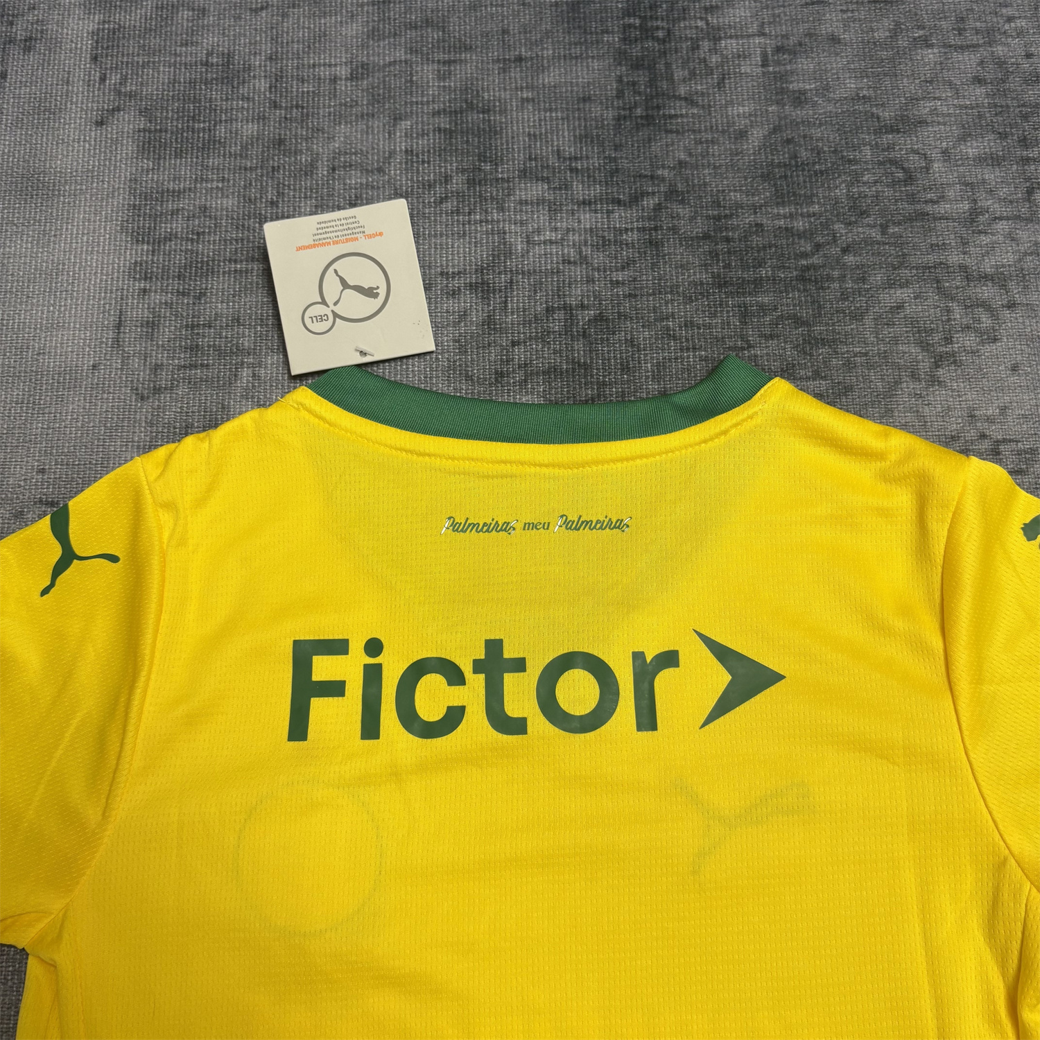 AlphaJersey-Palmeiras 25-26 Third Yellow Kids Kit